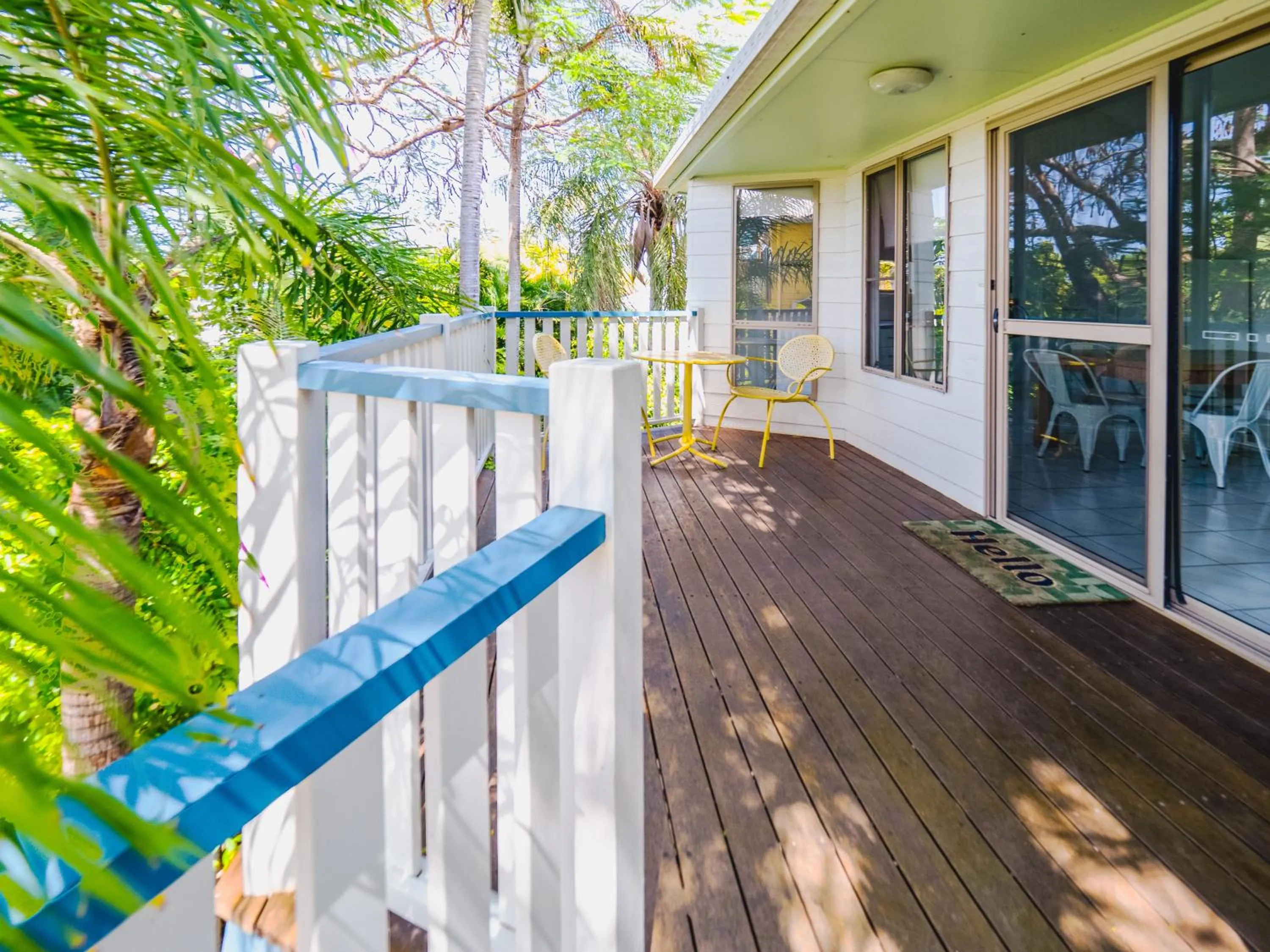 Balcony/Terrace in Boyne Island Motel and Villas