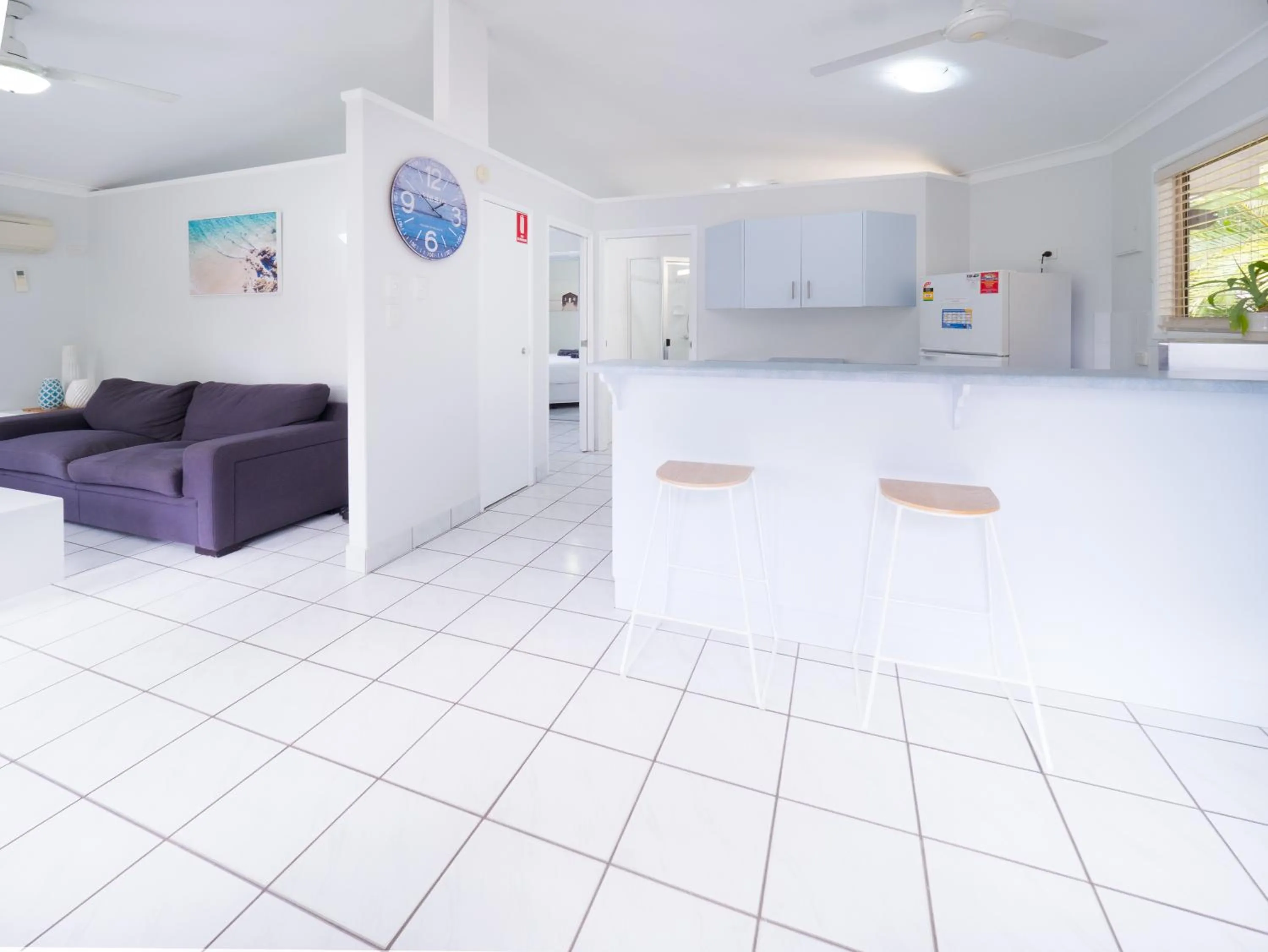 Living room in Boyne Island Motel and Villas