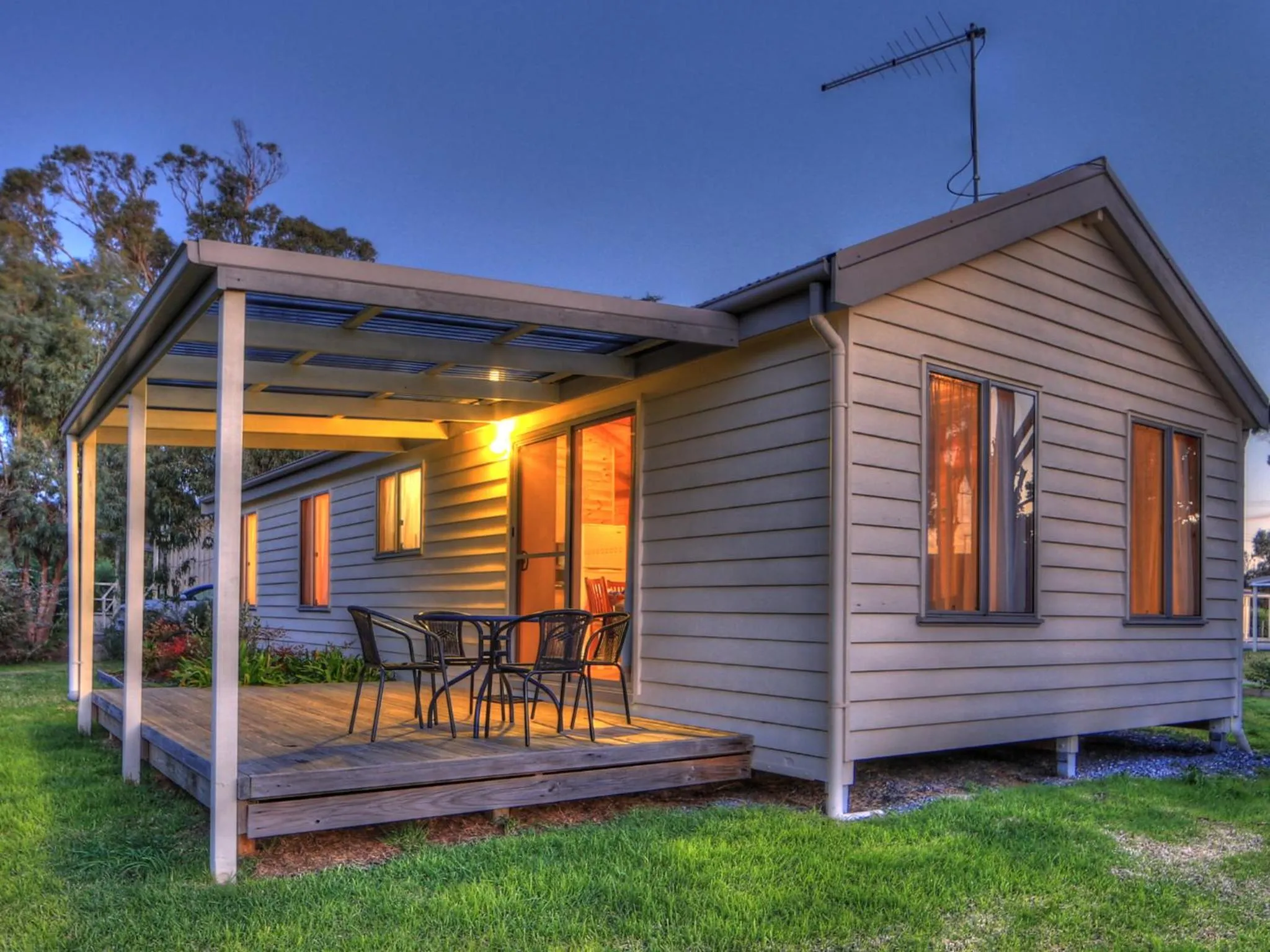 Property building in Beauty Point Tourist Park