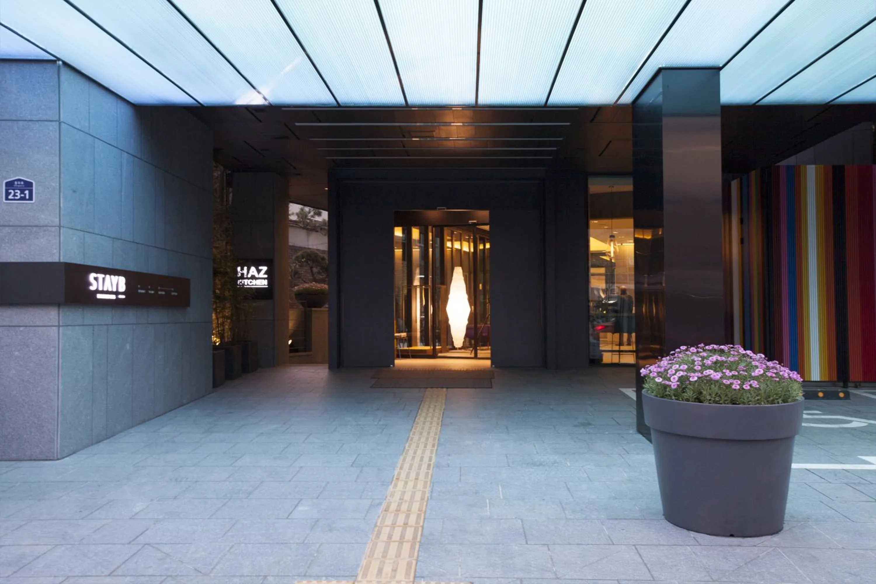 Facade/entrance in StayB Hotel Myeongdong
