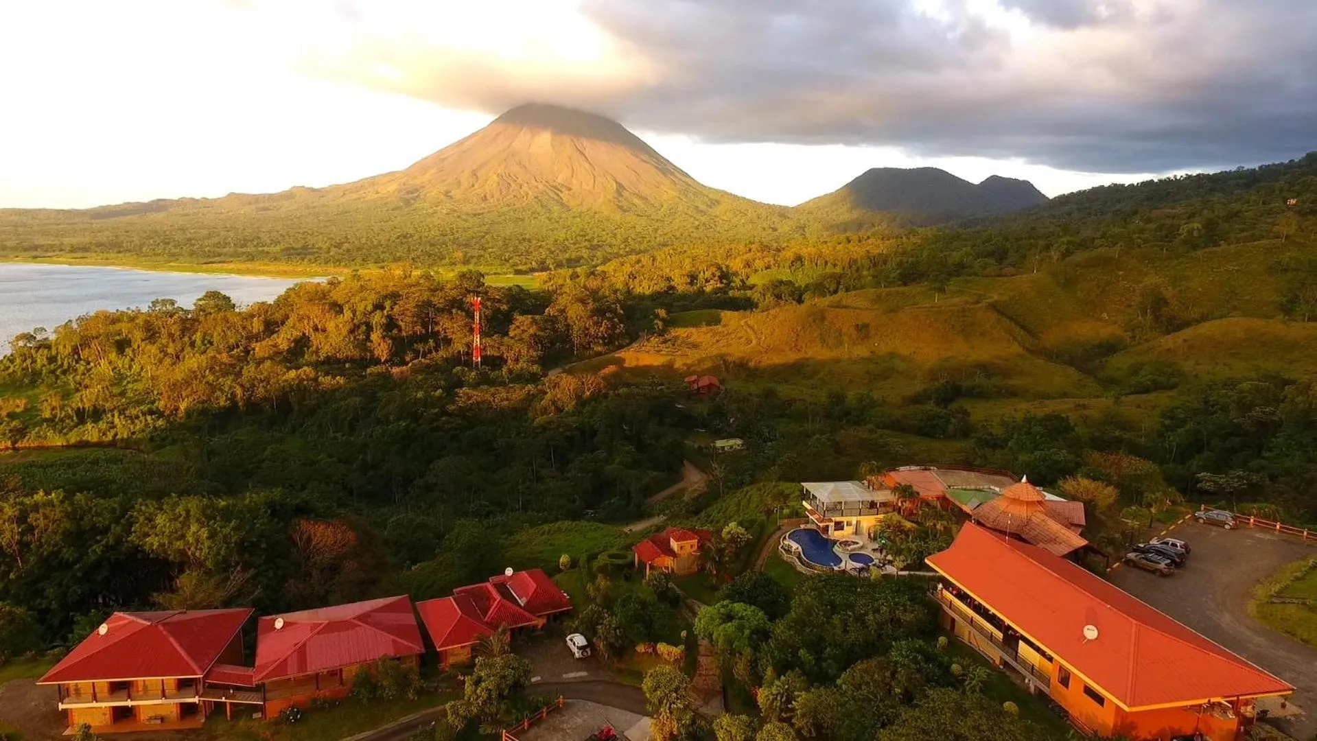 Natural landscape in Hotel Linda Vista