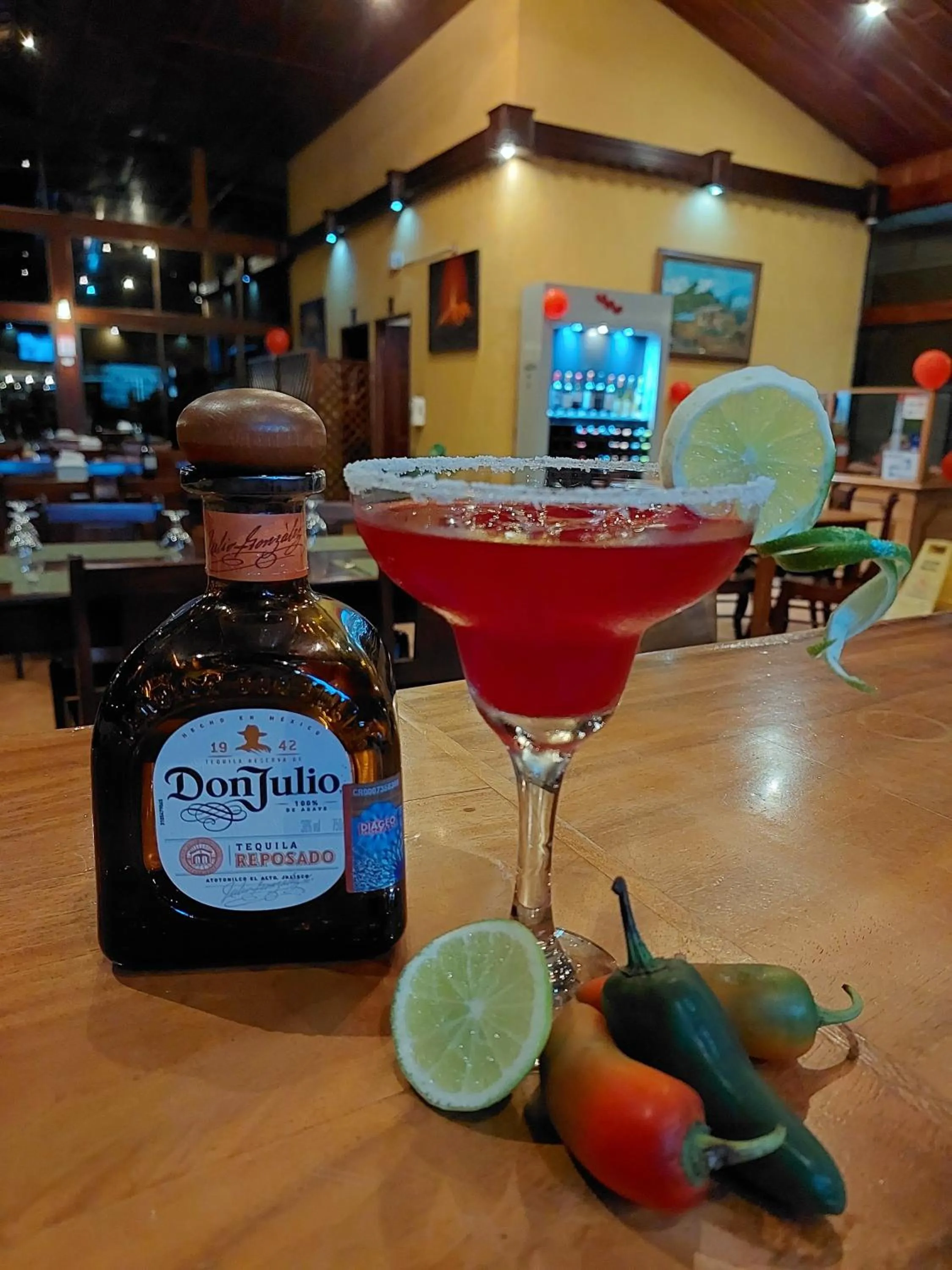 Food and drinks in Hotel Linda Vista