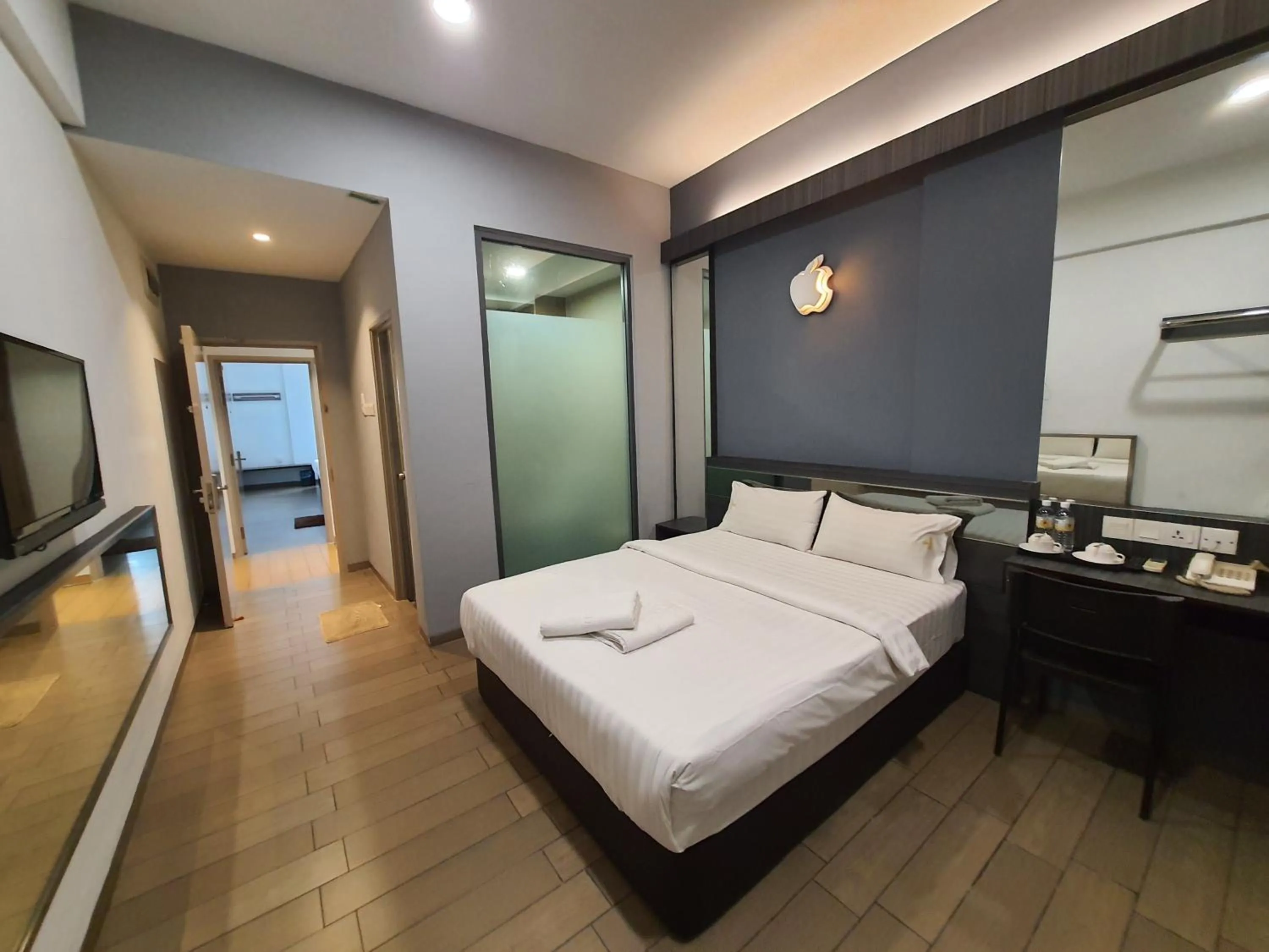 Bed in Hotel Golden View Nilai