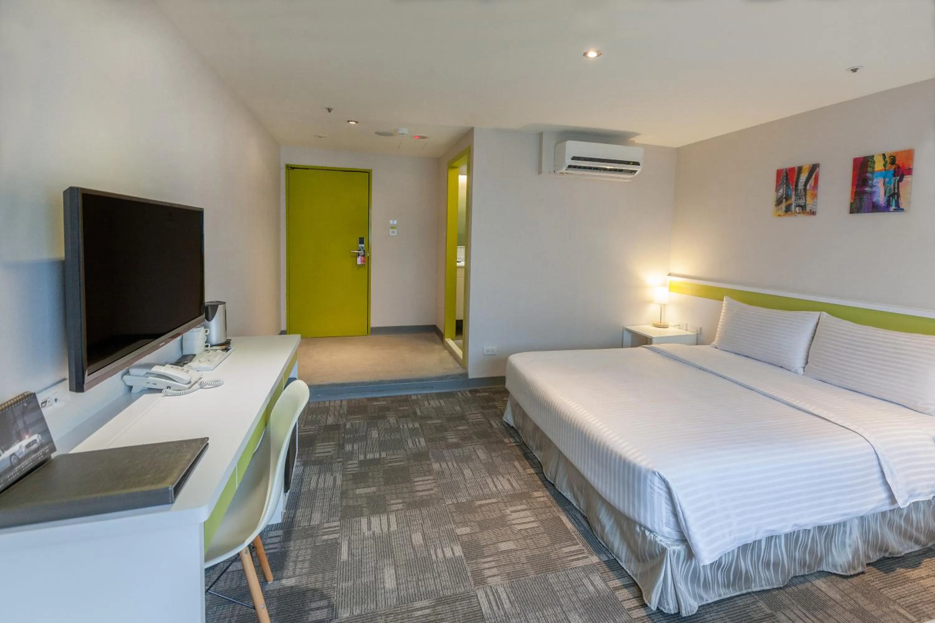 Decorative detail, Bed in 9ine Hotel