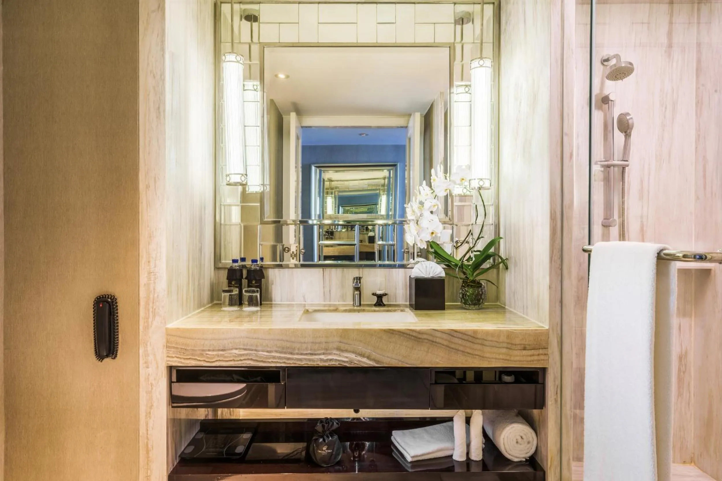 Bathroom in Hotel Ciputra World Surabaya managed by Swiss-Belhotel International