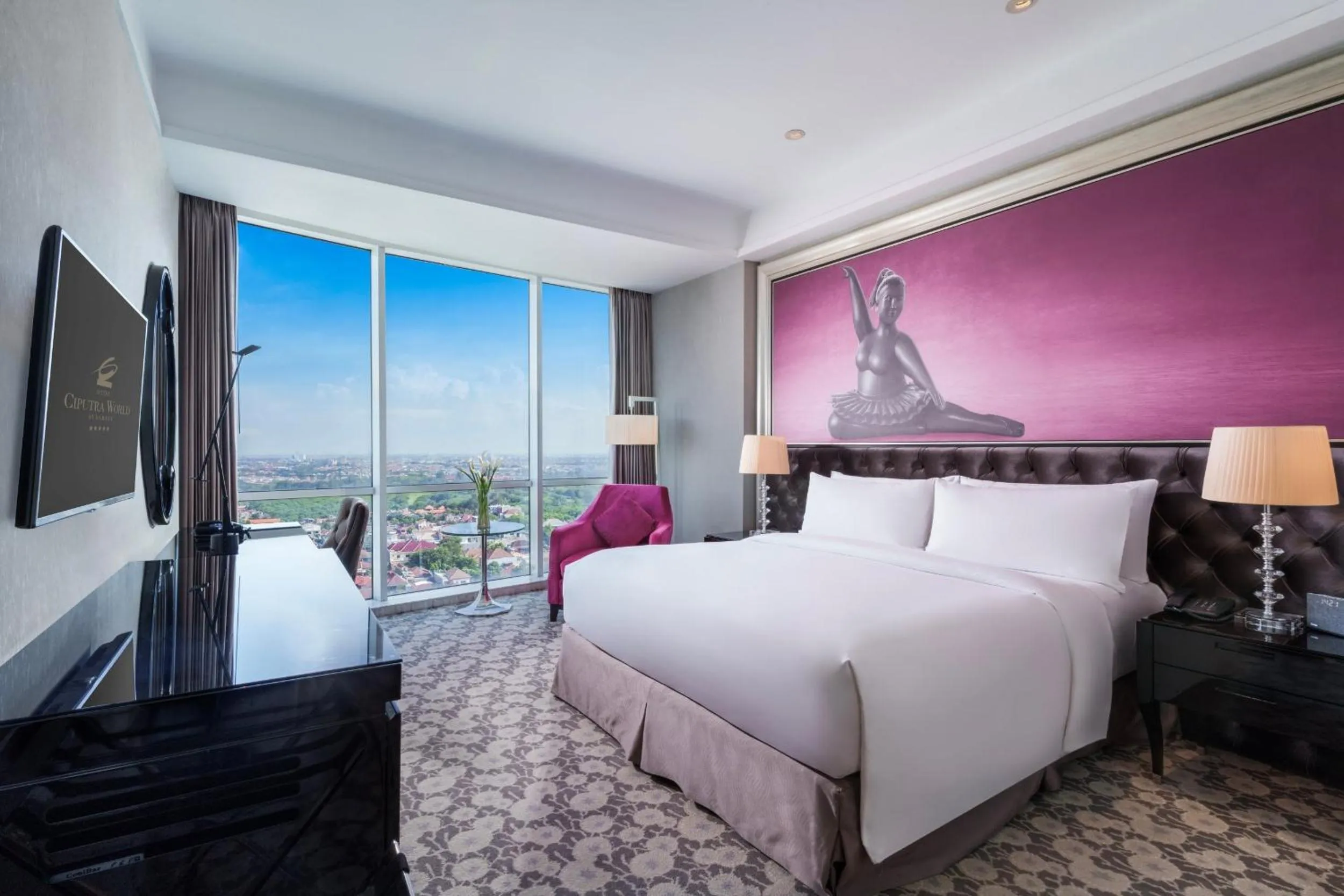 Bed in Hotel Ciputra World Surabaya managed by Swiss-Belhotel International