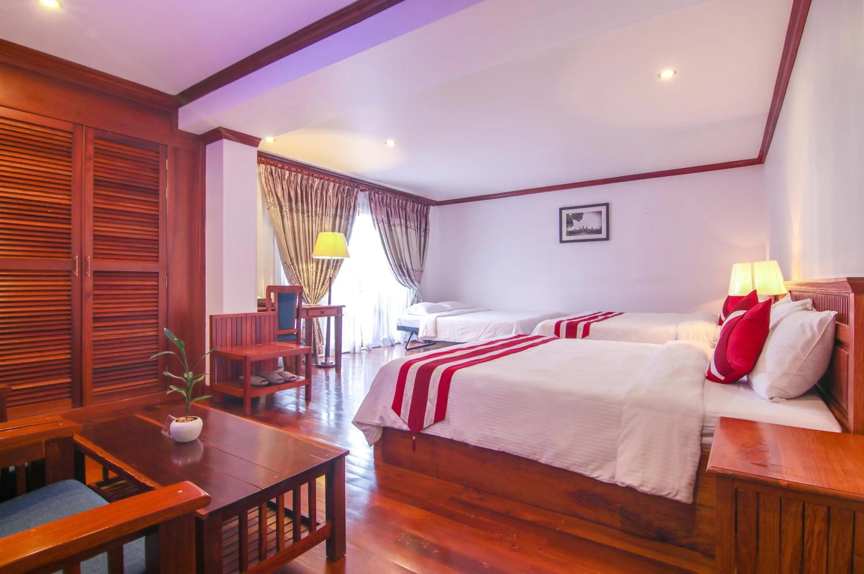 Photo of the whole room, Bed in Cheathata CTS Hotel Siem Reap