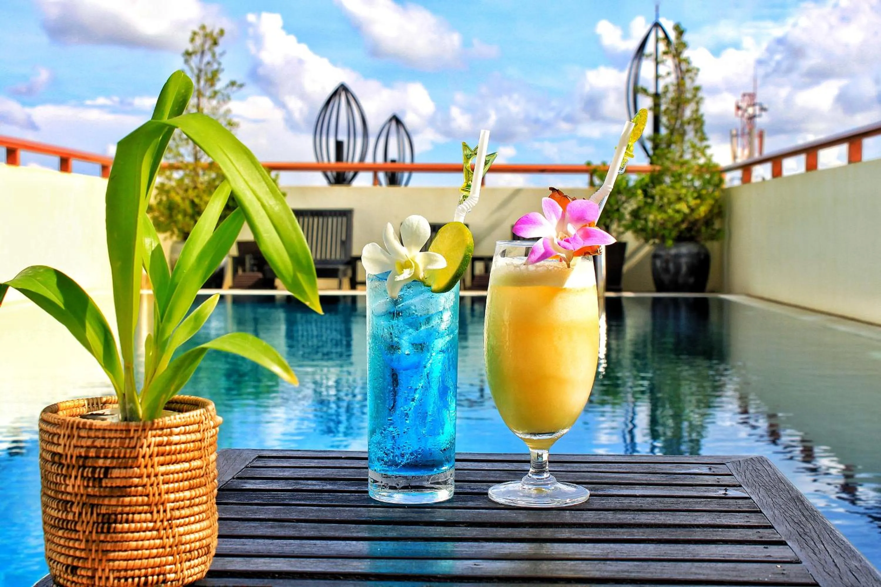 Lounge or bar in Cheathata CTS Hotel Siem Reap