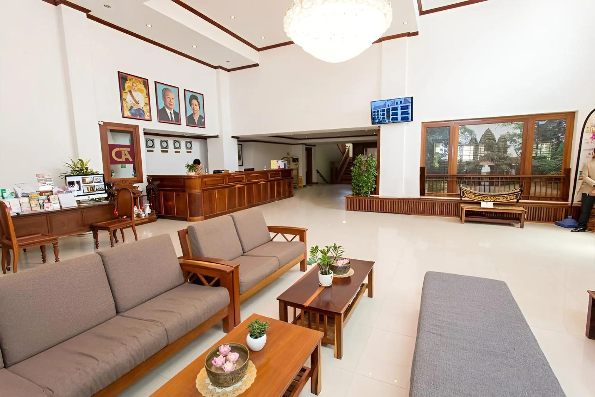 Lobby or reception in Cheathata CTS Hotel Siem Reap
