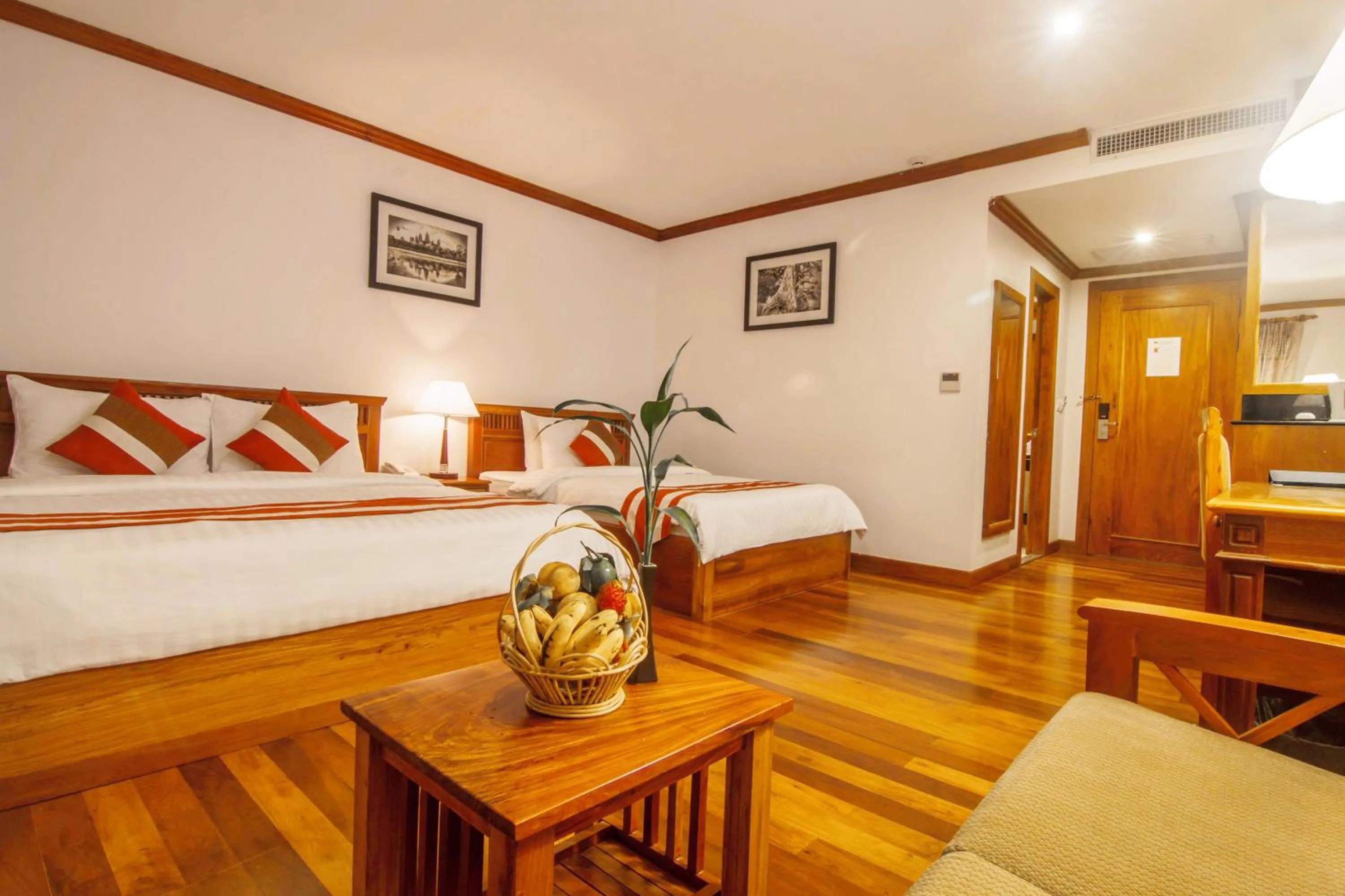 Bed in Cheathata CTS Hotel Siem Reap