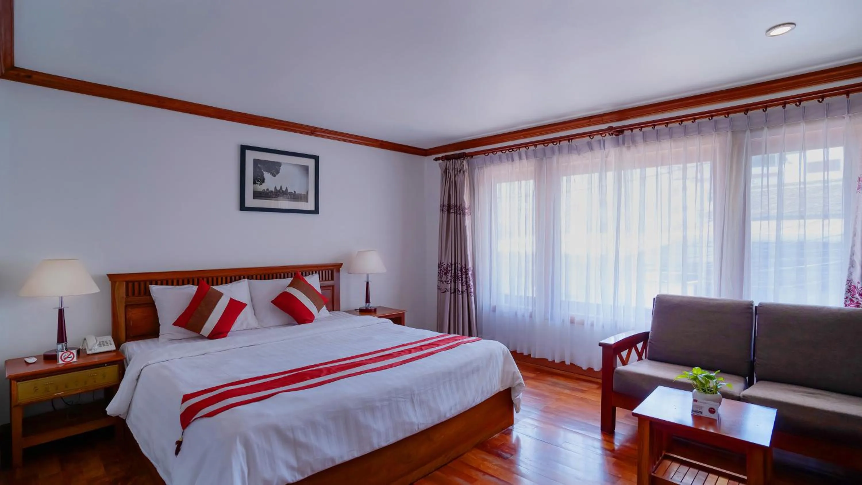 Bed in Cheathata CTS Hotel Siem Reap