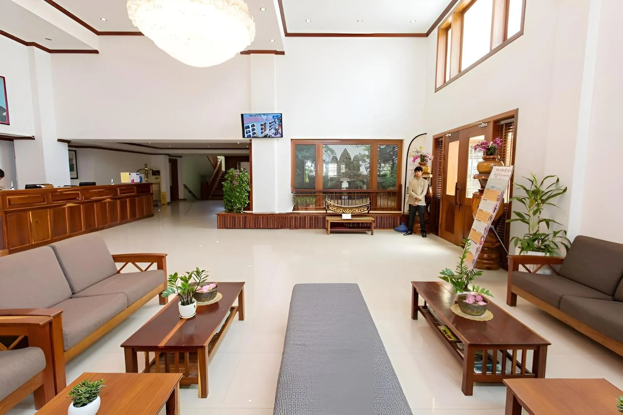 Lobby or reception in Cheathata CTS Hotel Siem Reap