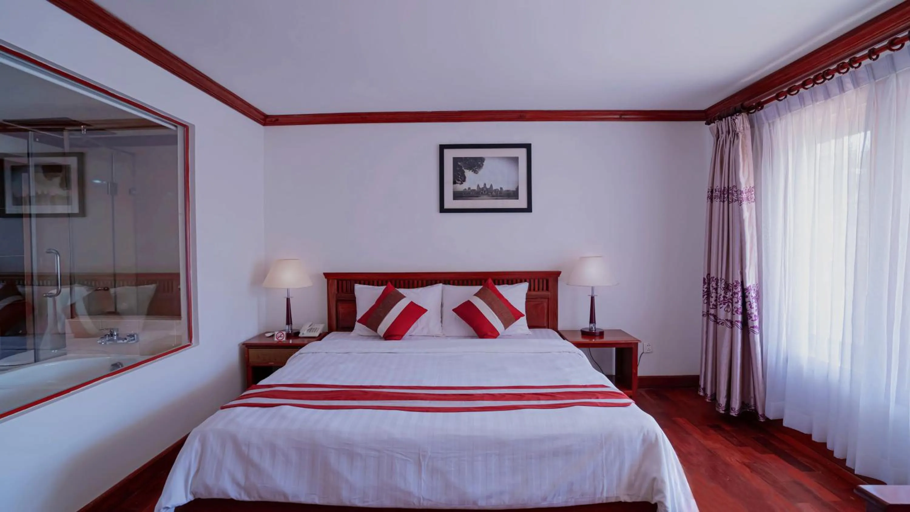 Bed in Cheathata CTS Hotel Siem Reap