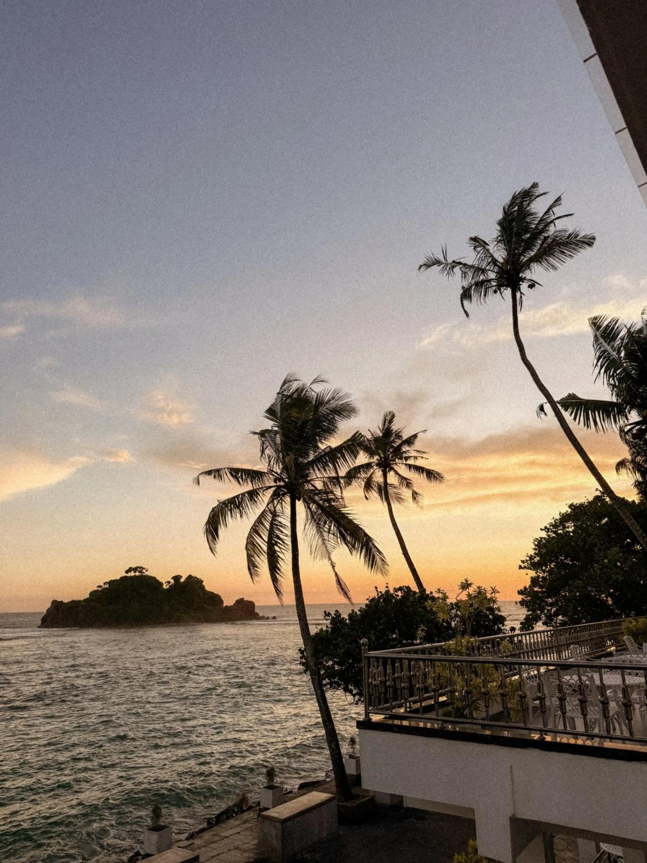 Natural landscape in Beach House Goviyapana