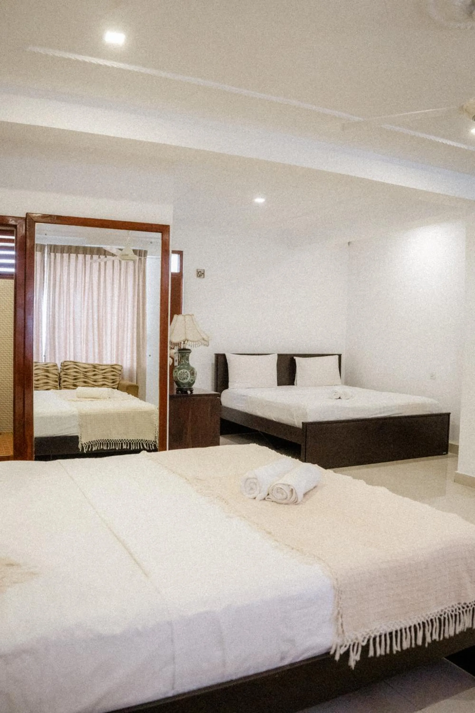 Bed in Beach House Goviyapana