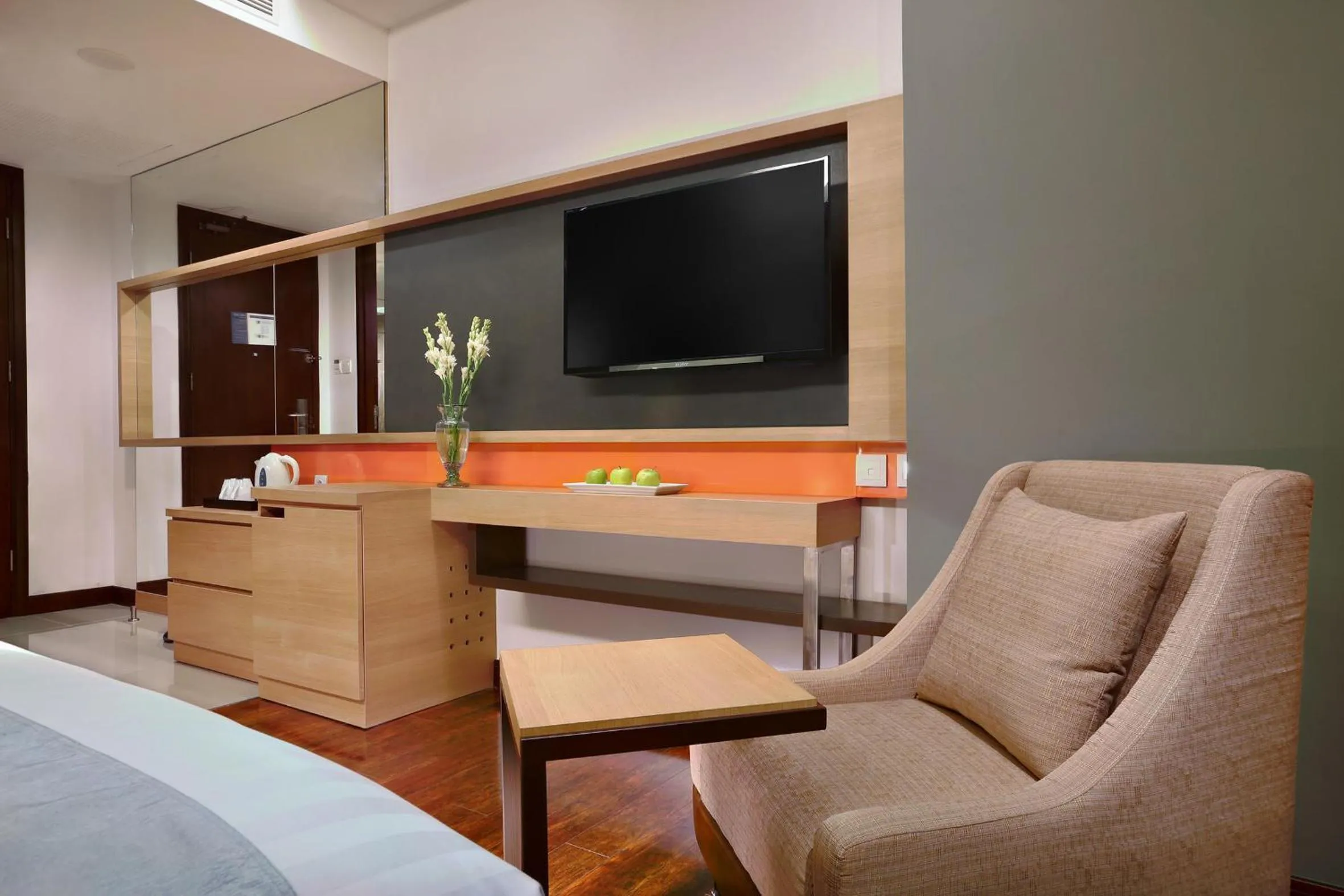 Living room, Bed in Harper Malioboro Yogyakarta by ASTON