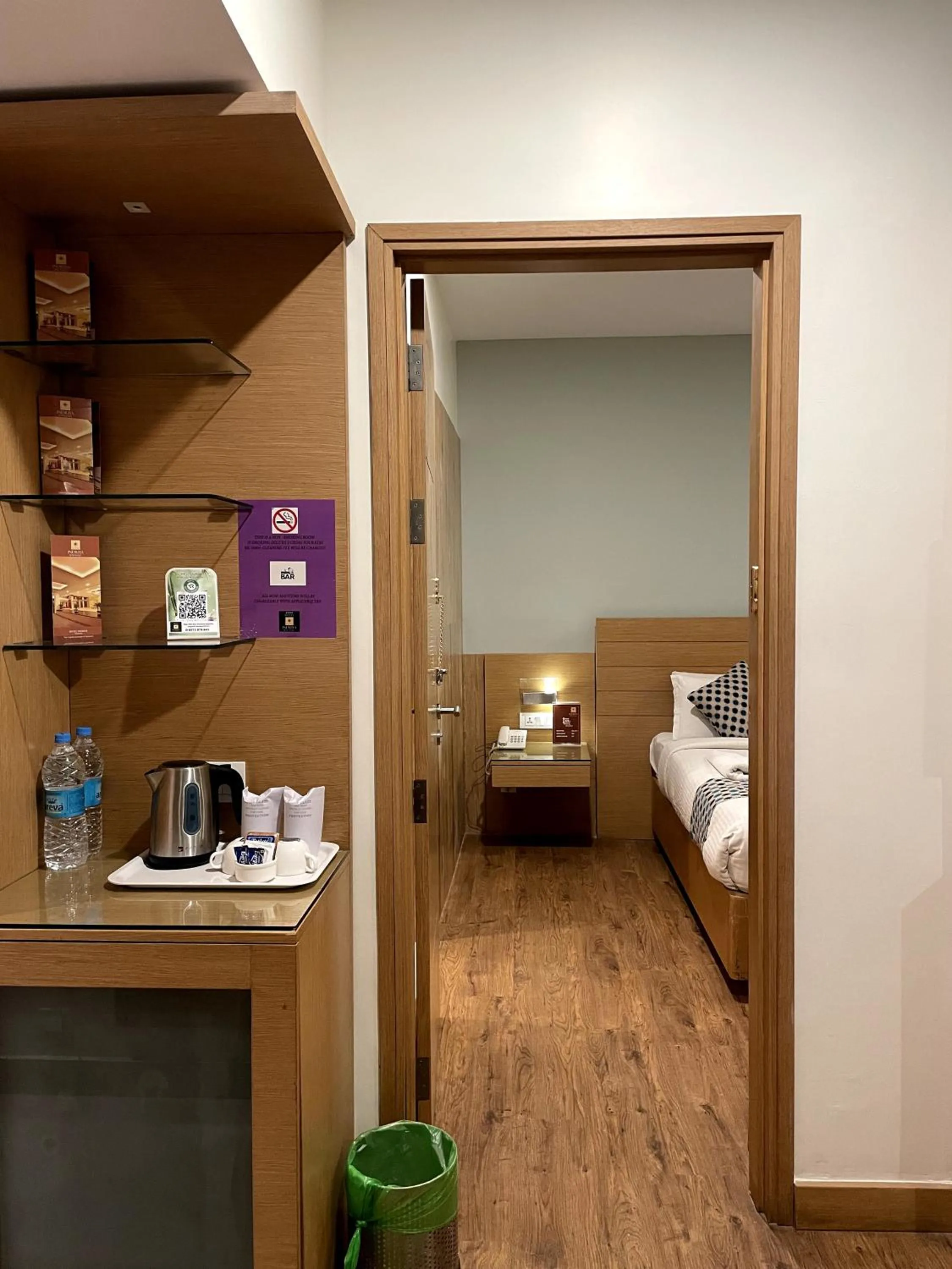 Coffee/tea facilities, Bed in Hotel Indriya Wayanad