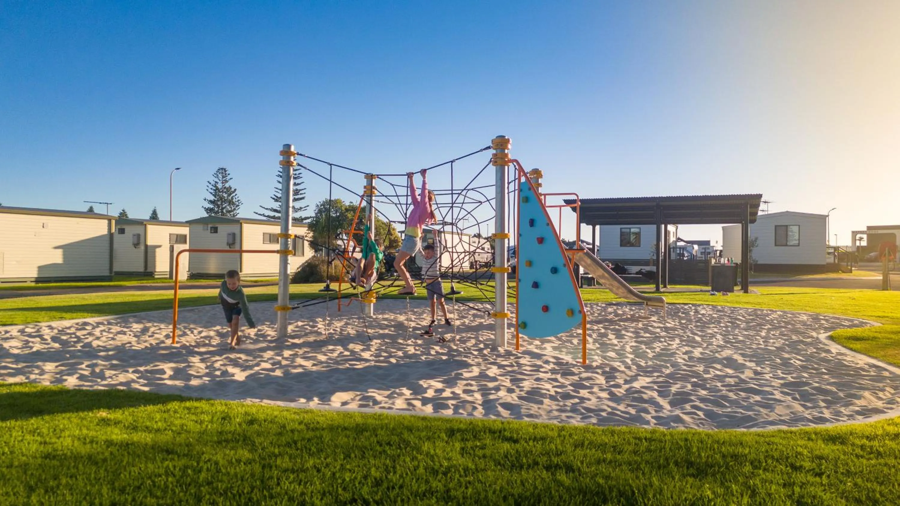 Children play ground in Discovery Parks - West Beach Parks