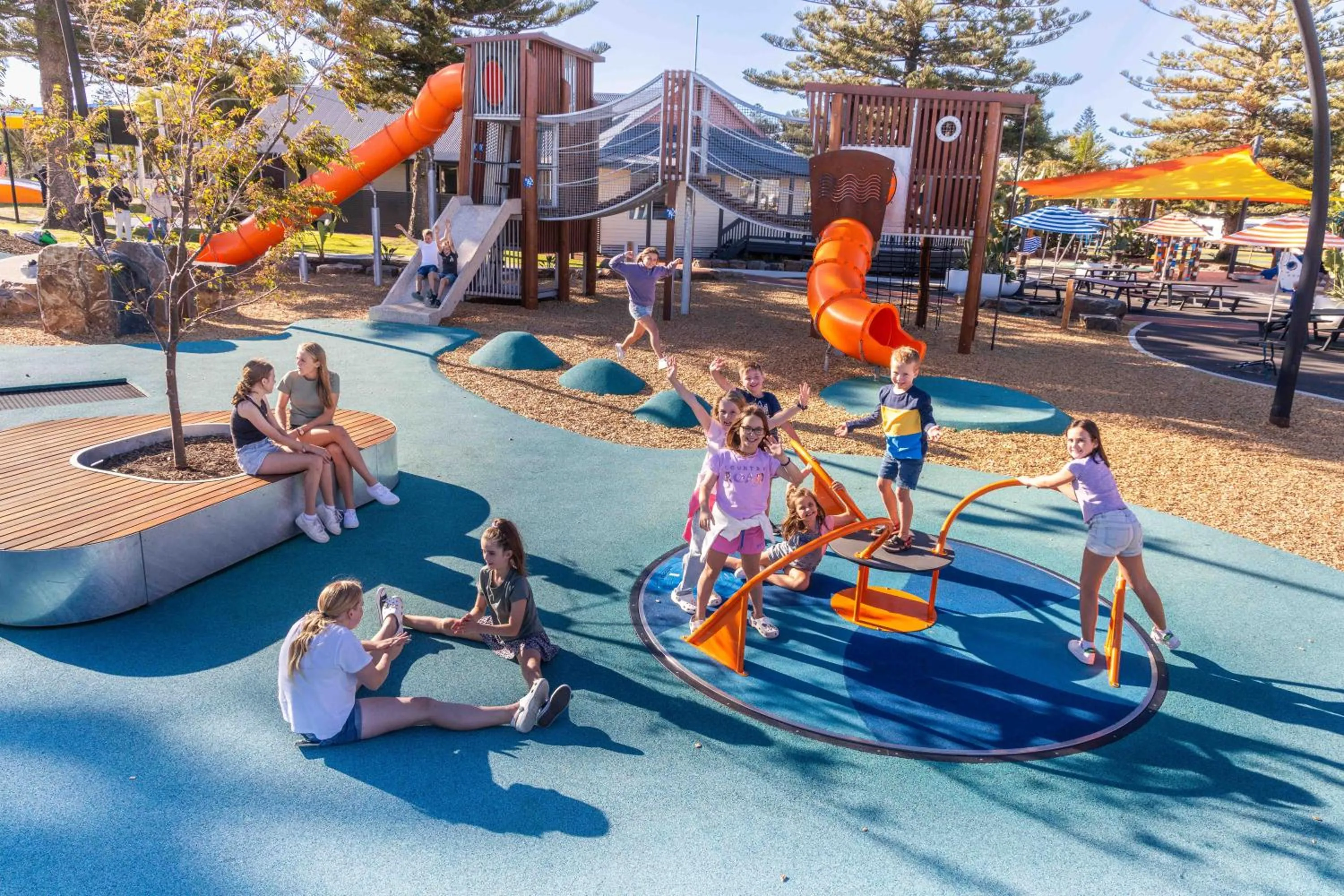 Children play ground in Discovery Parks - West Beach Parks