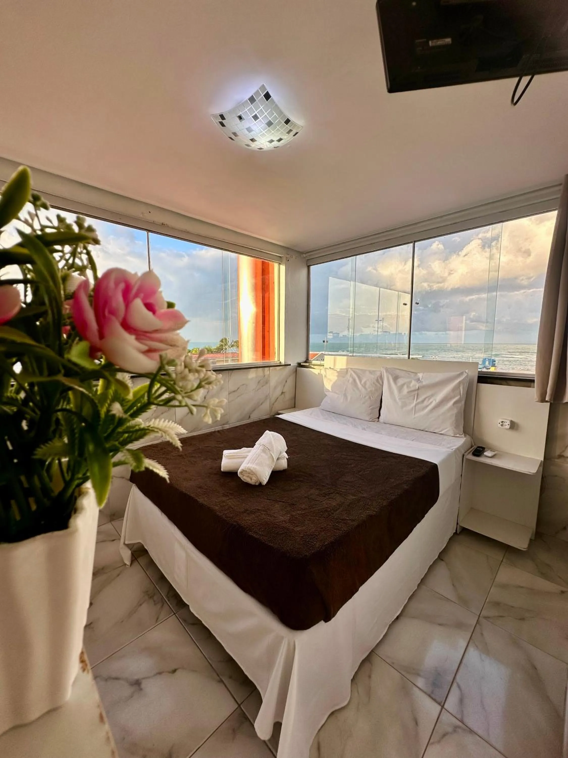 Bedroom, Bed in Pousada Porto Navegantes