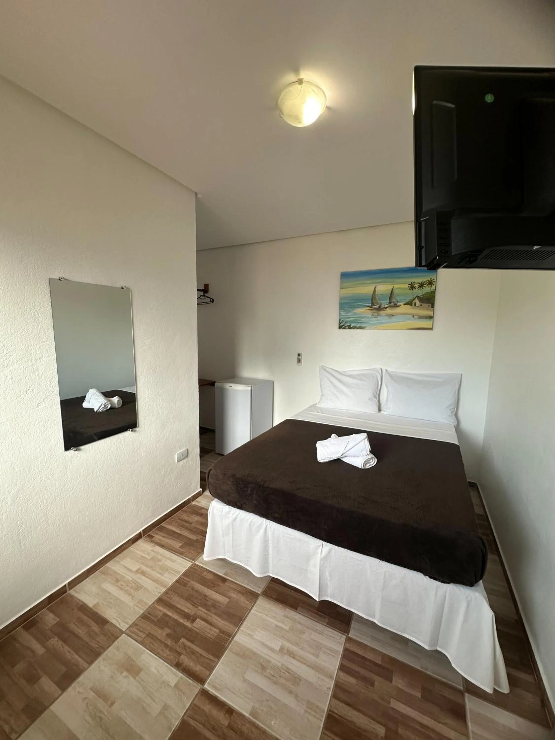 Bedroom, Bed in Pousada Porto Navegantes