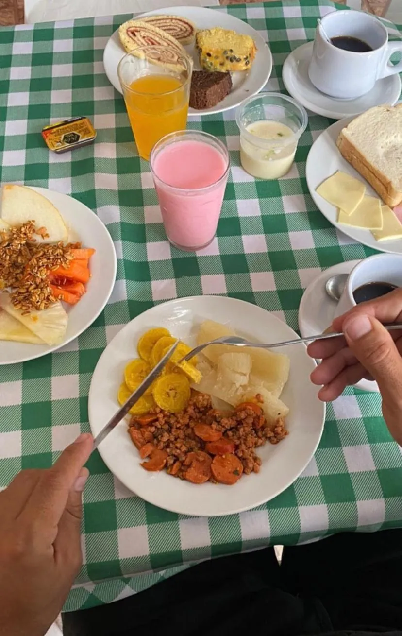 Breakfast in Pousada Porto Navegantes