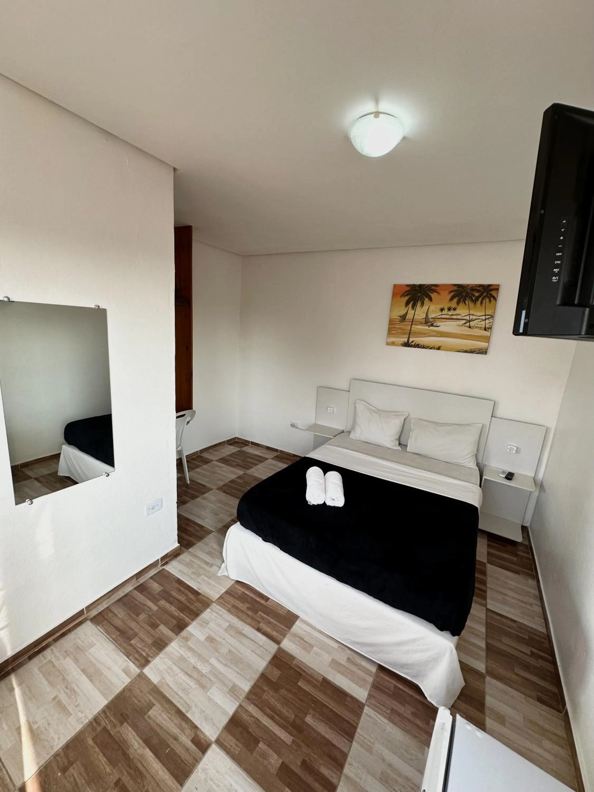 Bedroom, Bed in Pousada Porto Navegantes