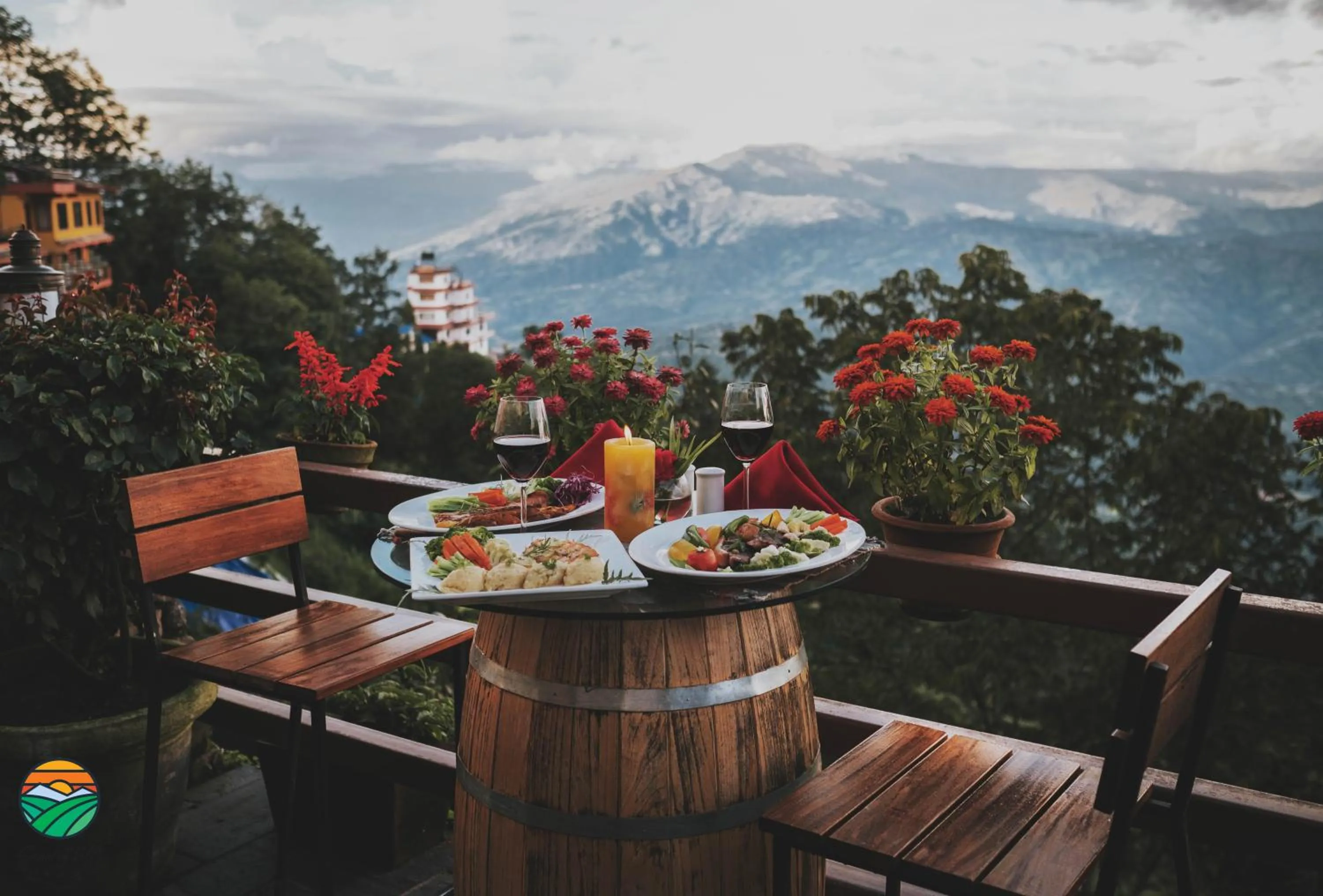 Food and drinks in Hotel Country Villa