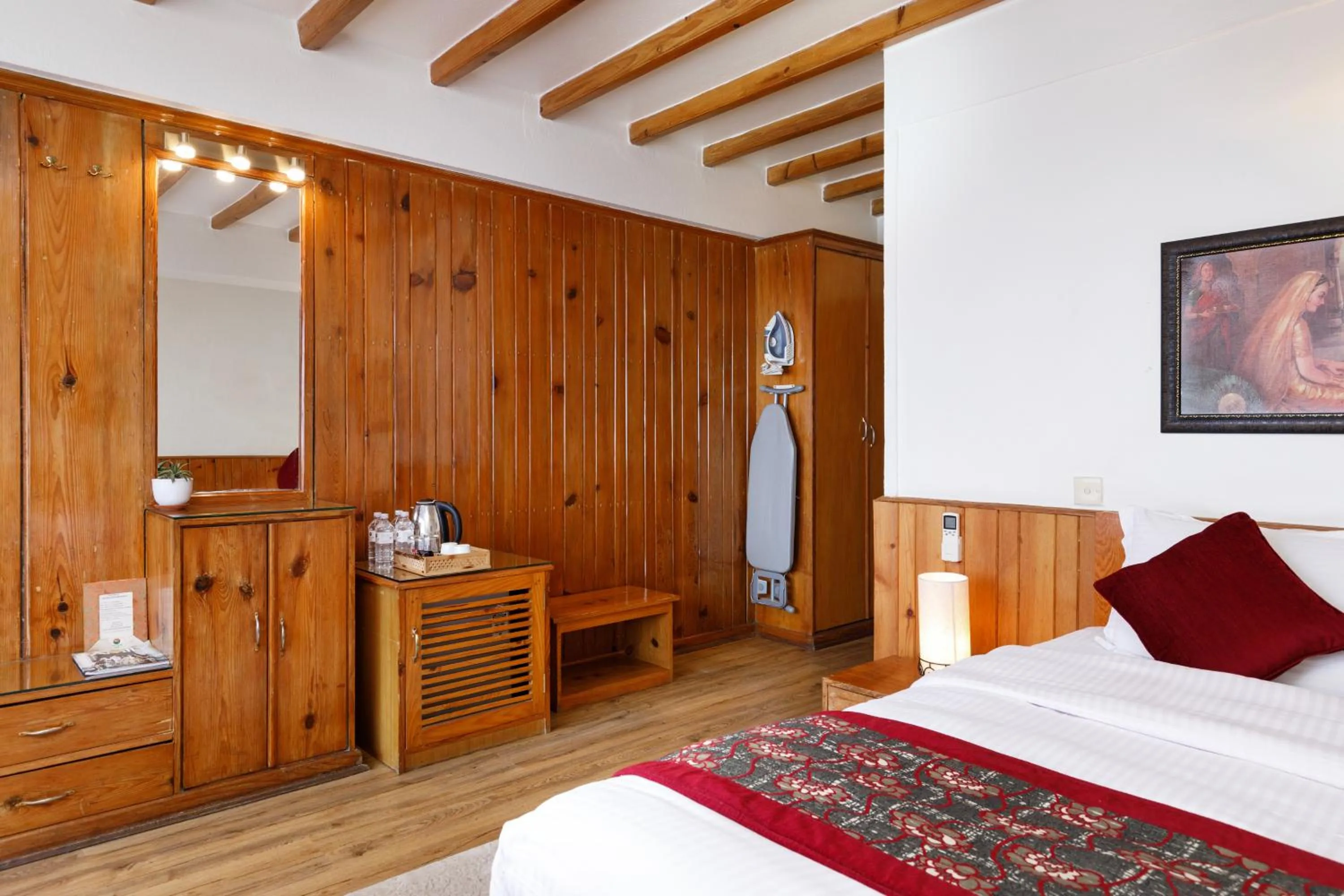 Bed in Hotel Country Villa