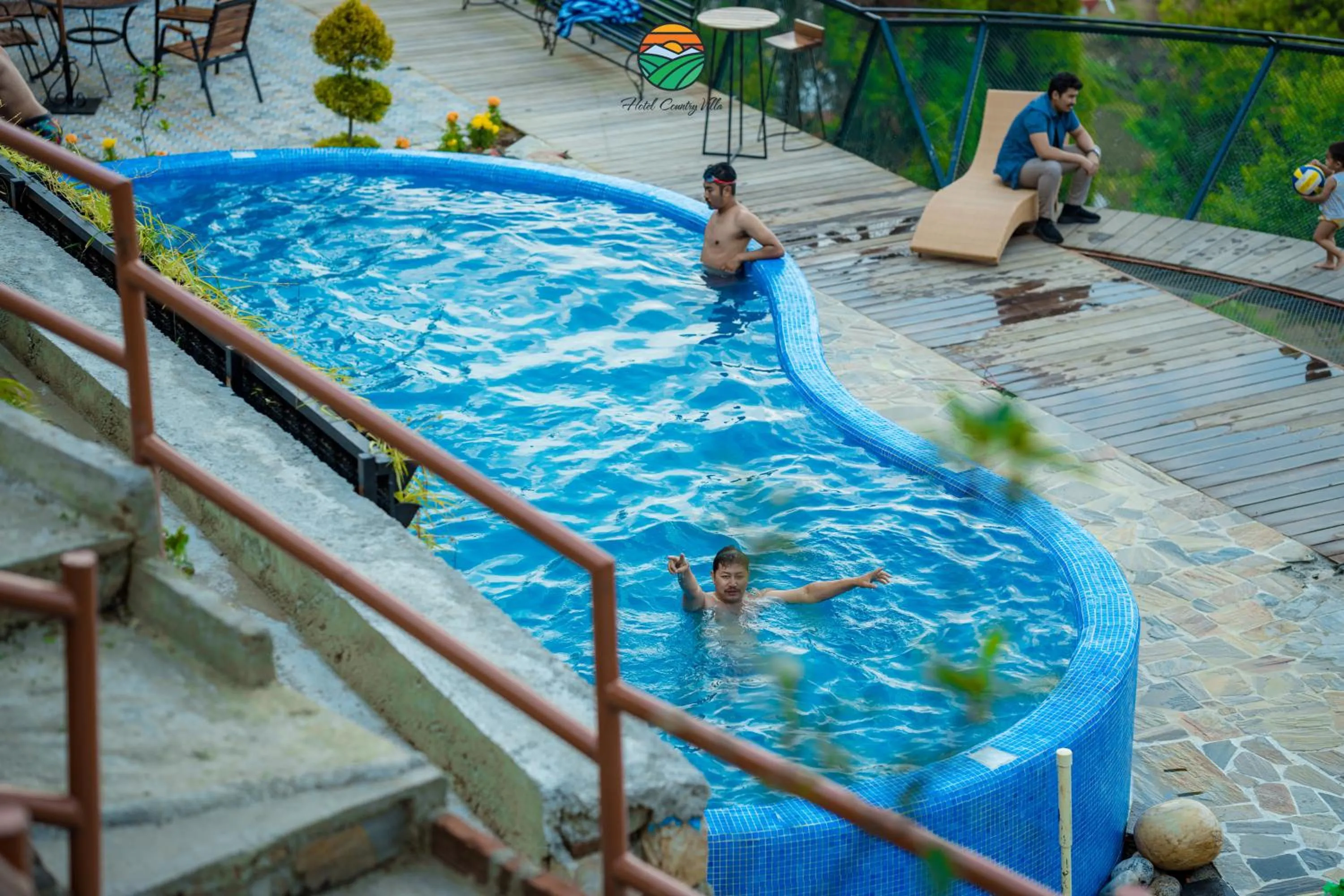 Swimming pool in Hotel Country Villa