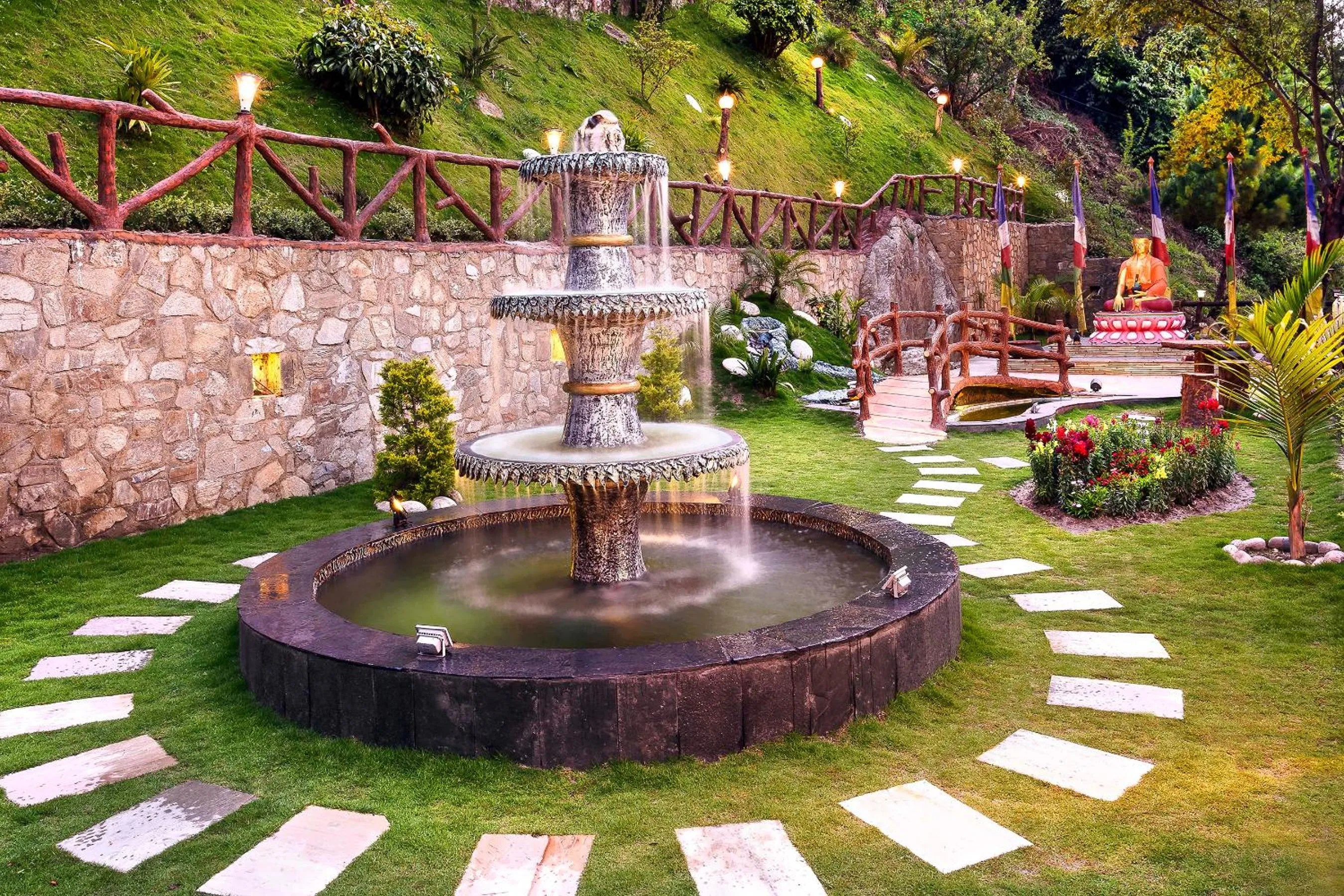 Garden in Hotel Country Villa