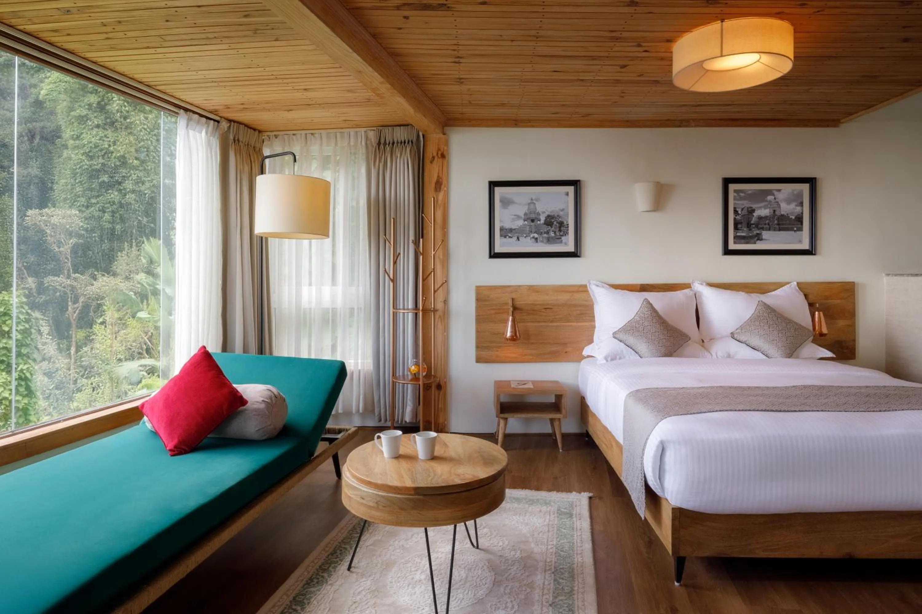 Bed in Hotel Country Villa