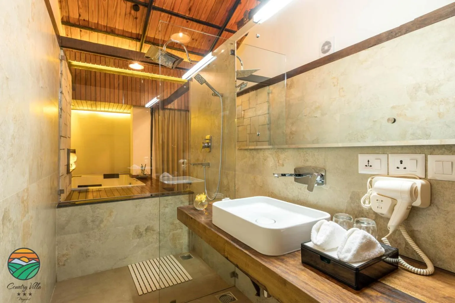 Bathroom in Hotel Country Villa