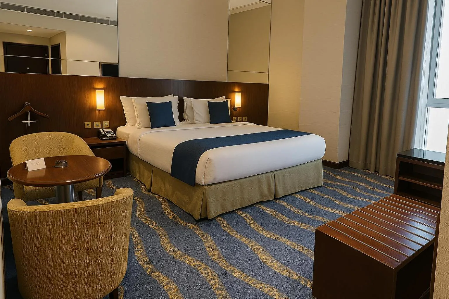 Bedroom, Bed in Raviz Center Point Hotel