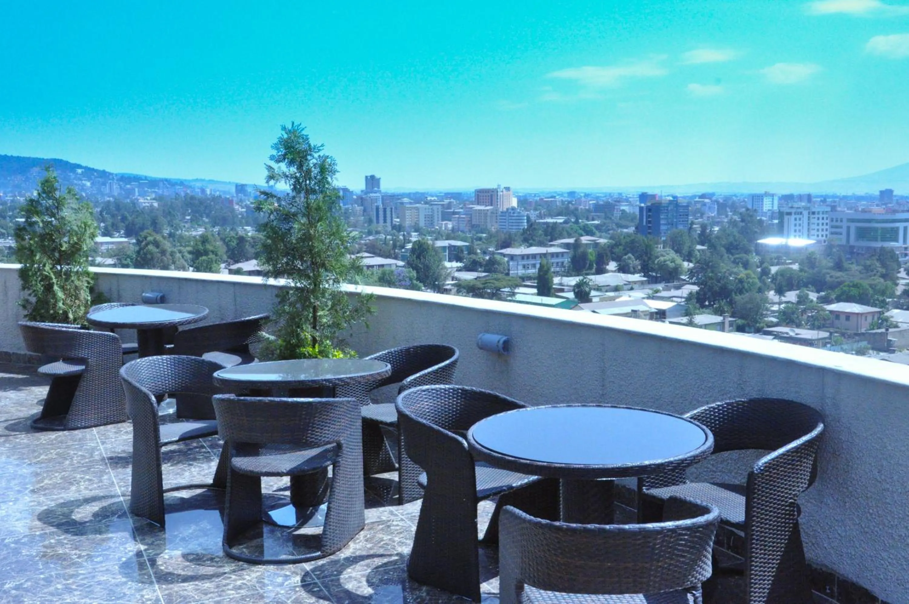 City view in Elilly International Hotel