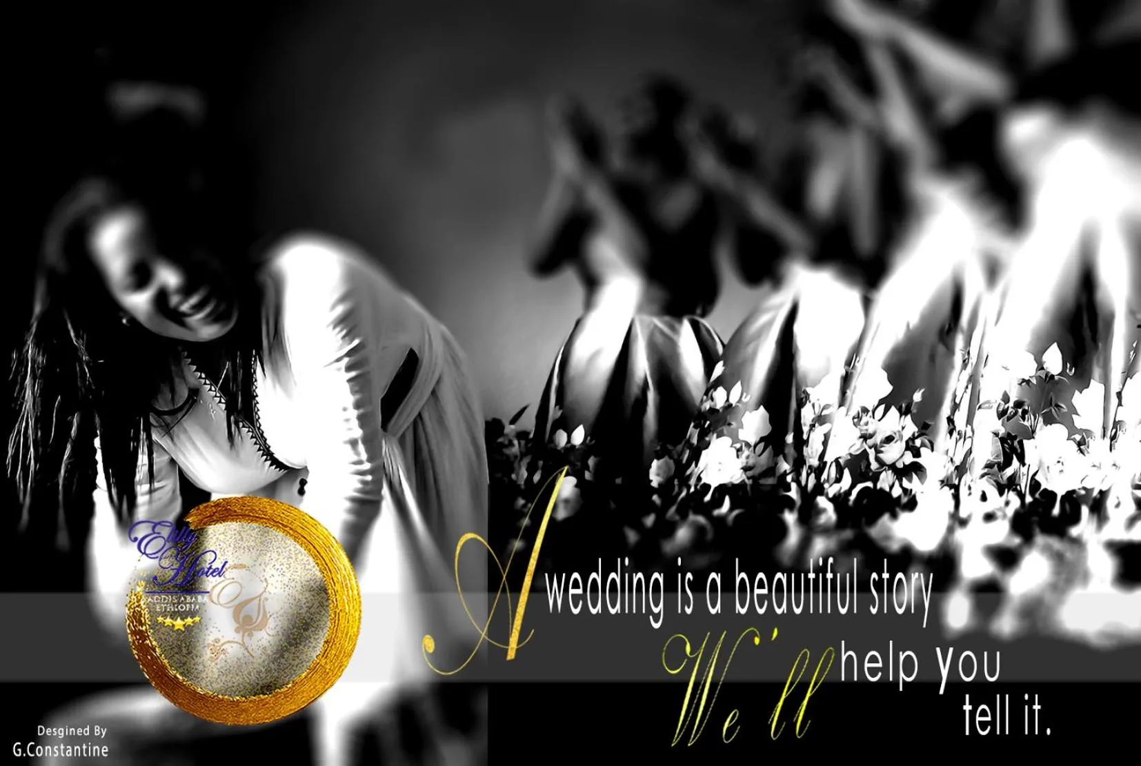 Text overlay in Elilly International Hotel