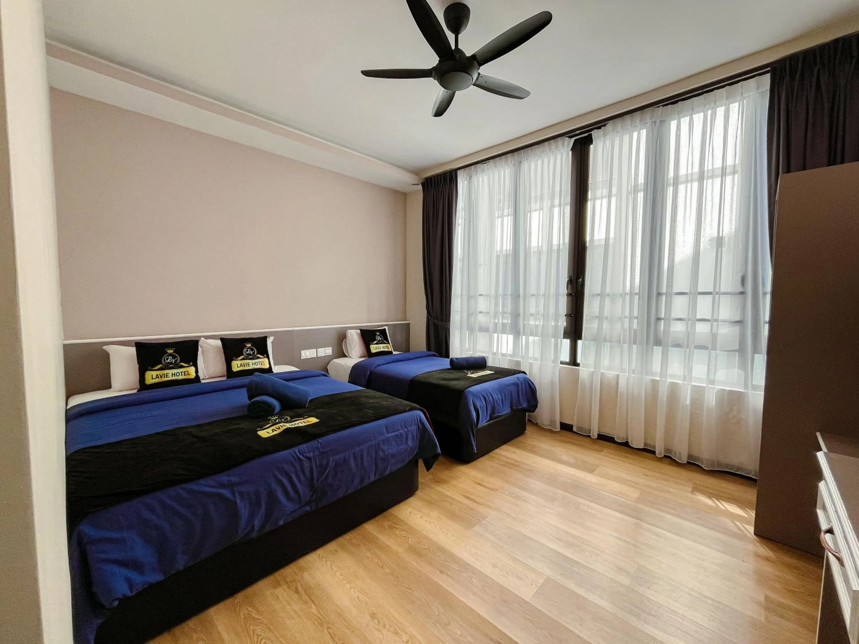 Bed in Hotel Lavie at Centrum