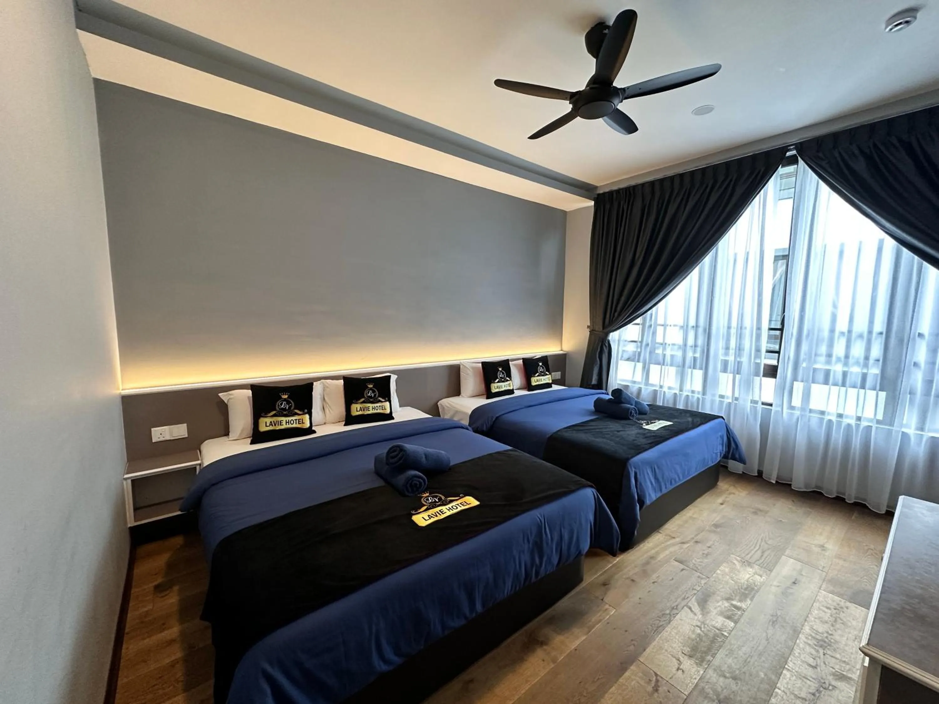 Bed in Hotel Lavie at Centrum