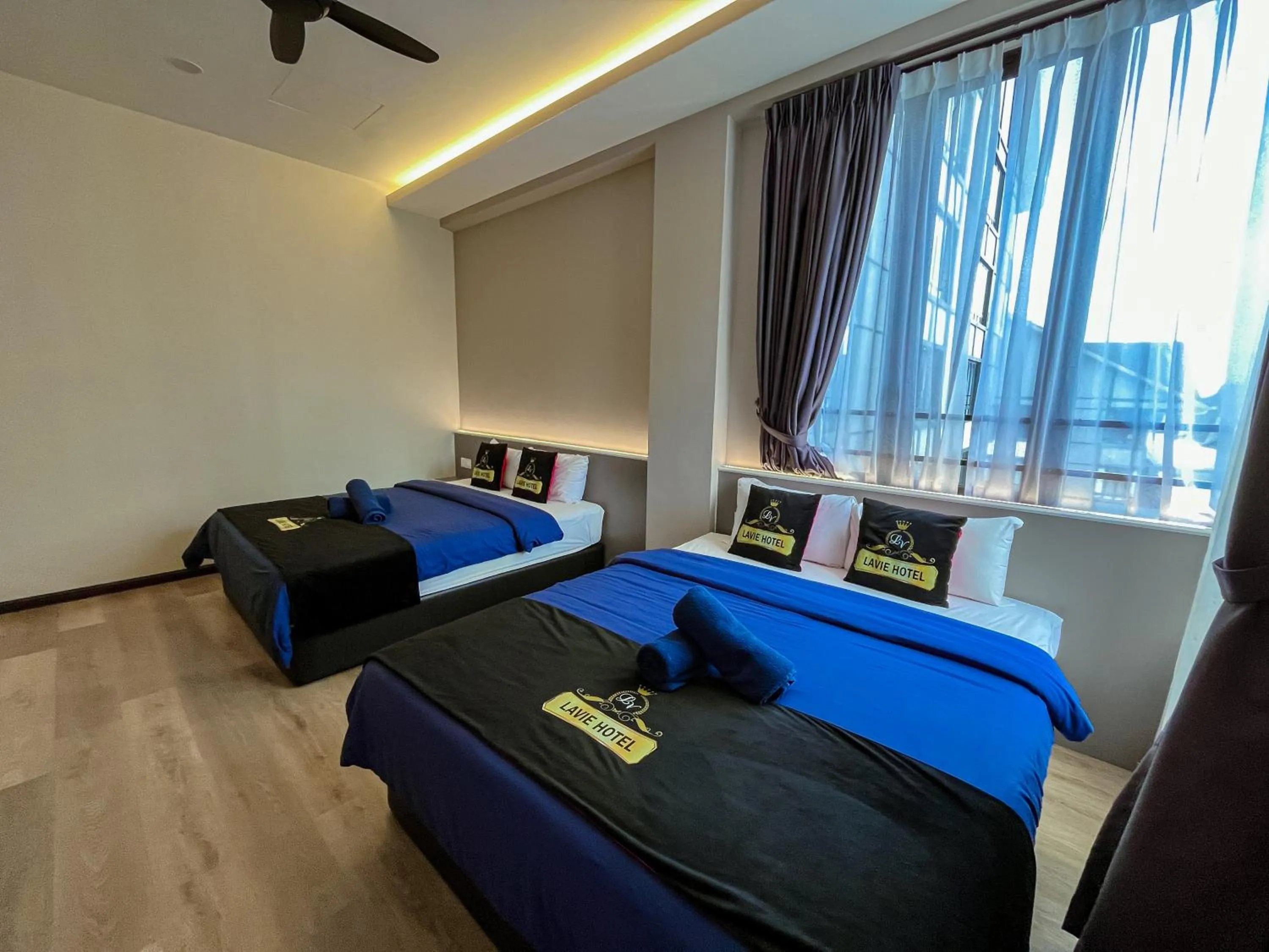 Bed in Hotel Lavie at Centrum