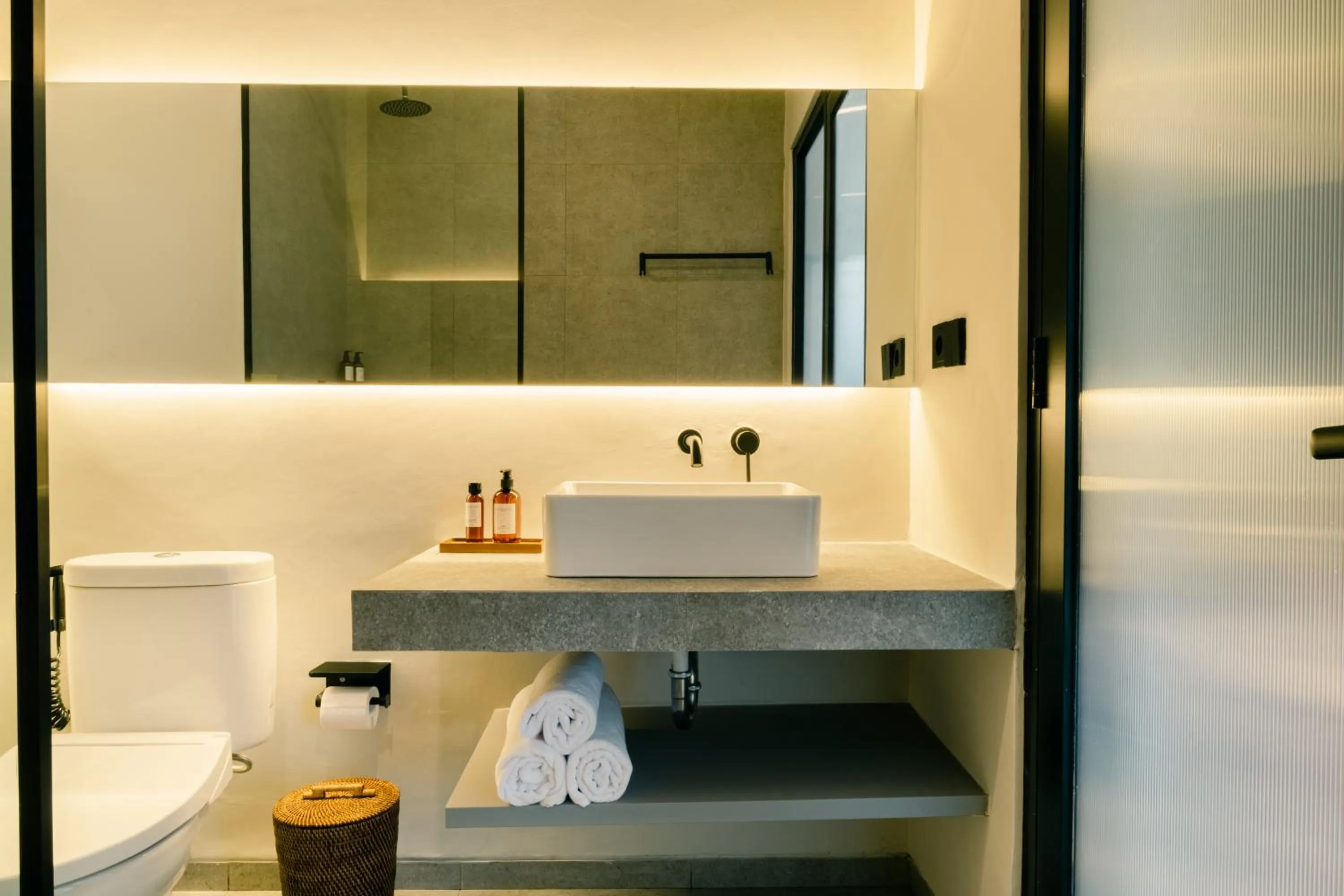 Bathroom in The Menuai Bali Villas Canggu