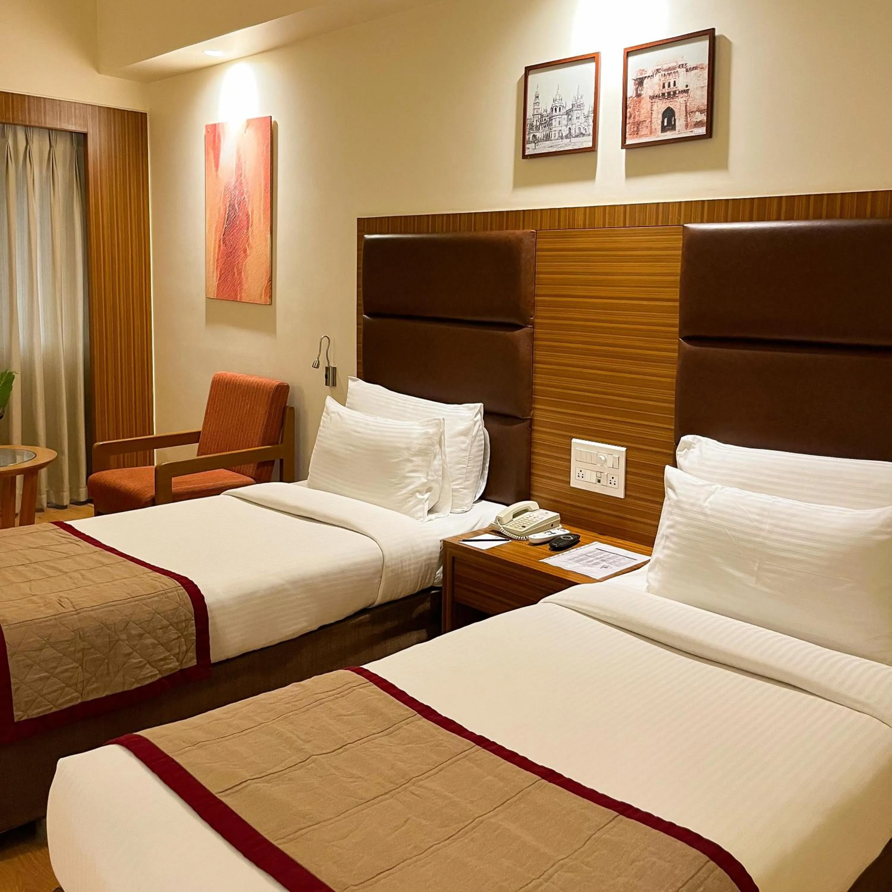 Bed in Ramee Panchshil