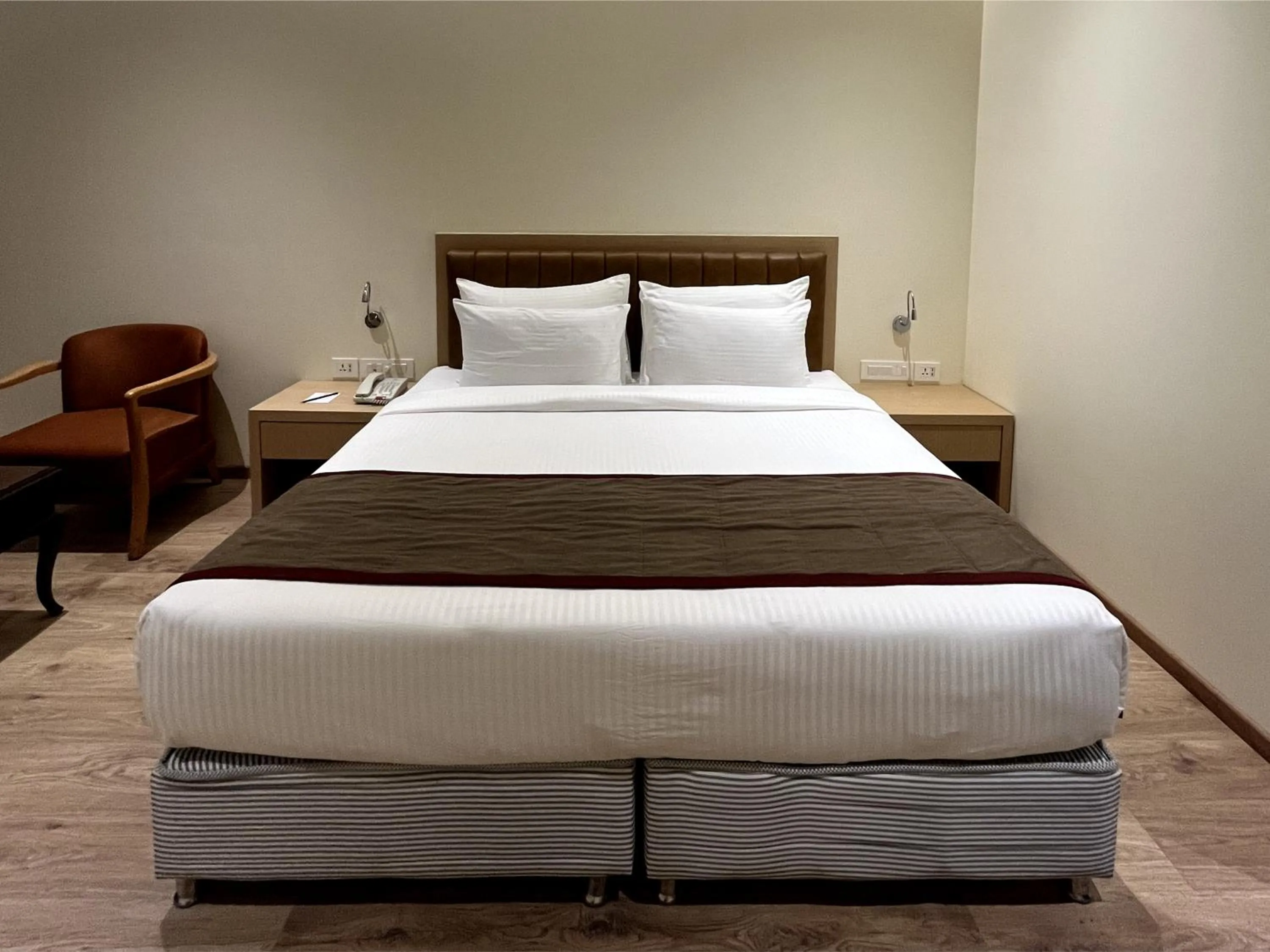 Bed in Ramee Panchshil