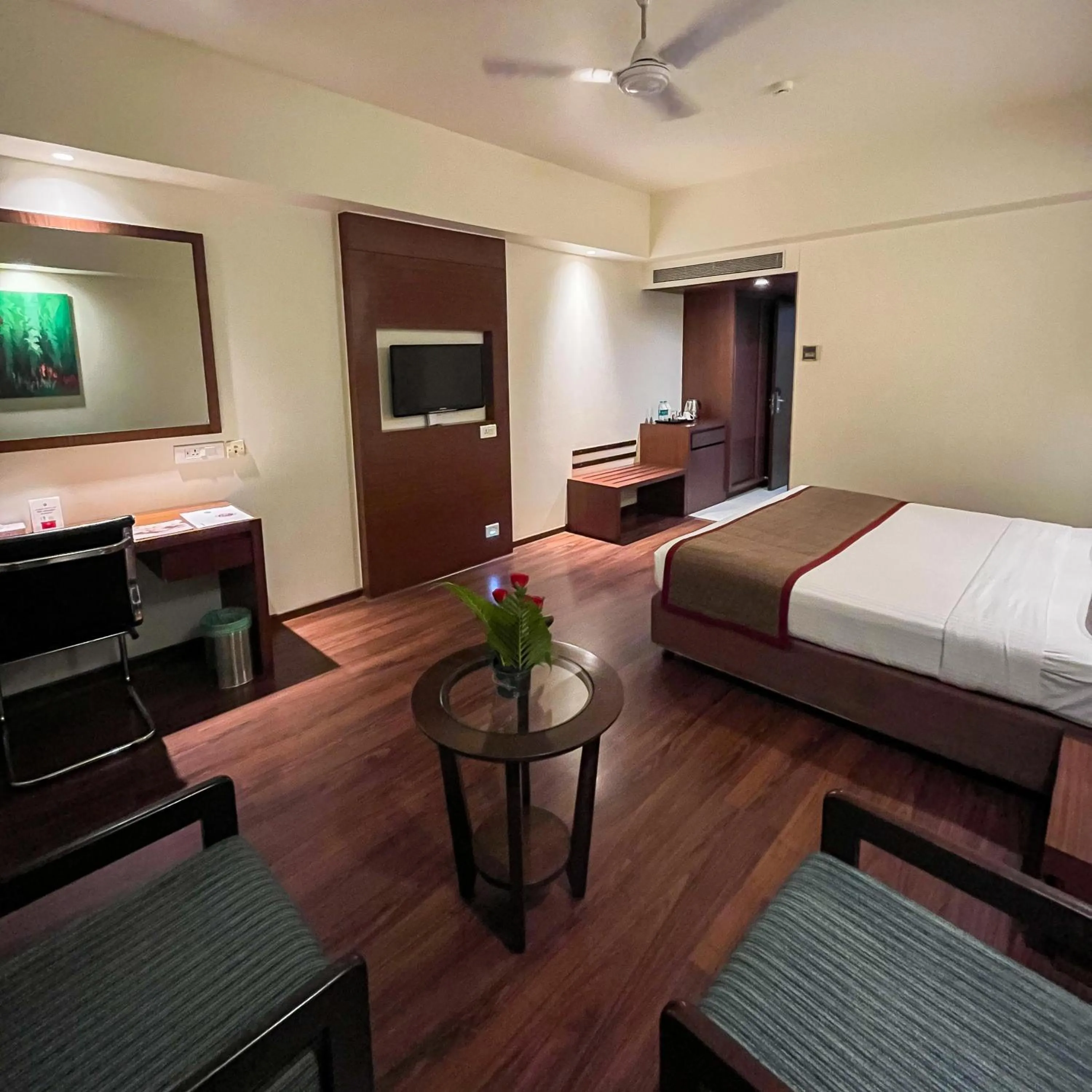 View (from property/room), Bed in Ramee Panchshil