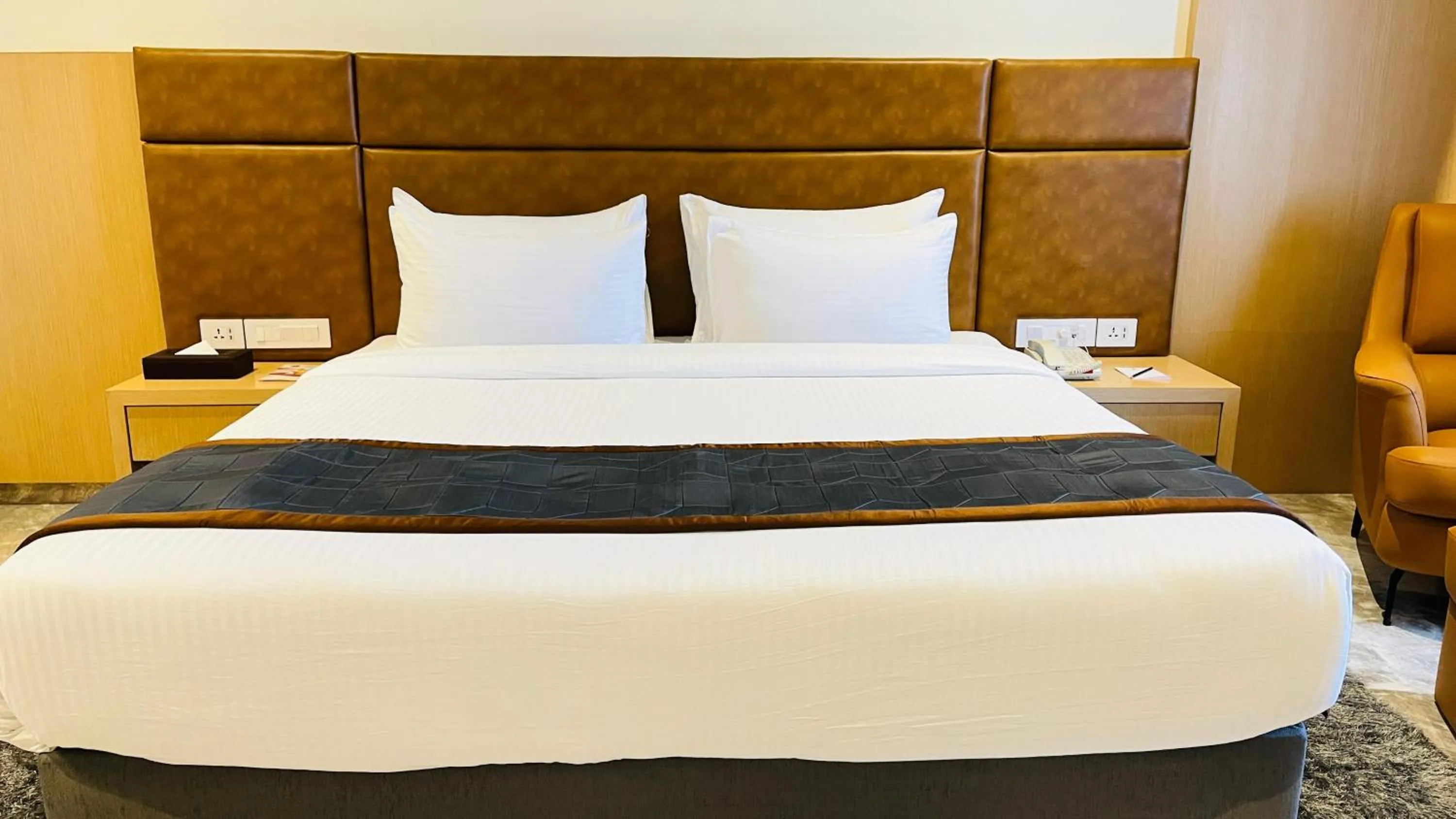 Bed in Ramee Panchshil