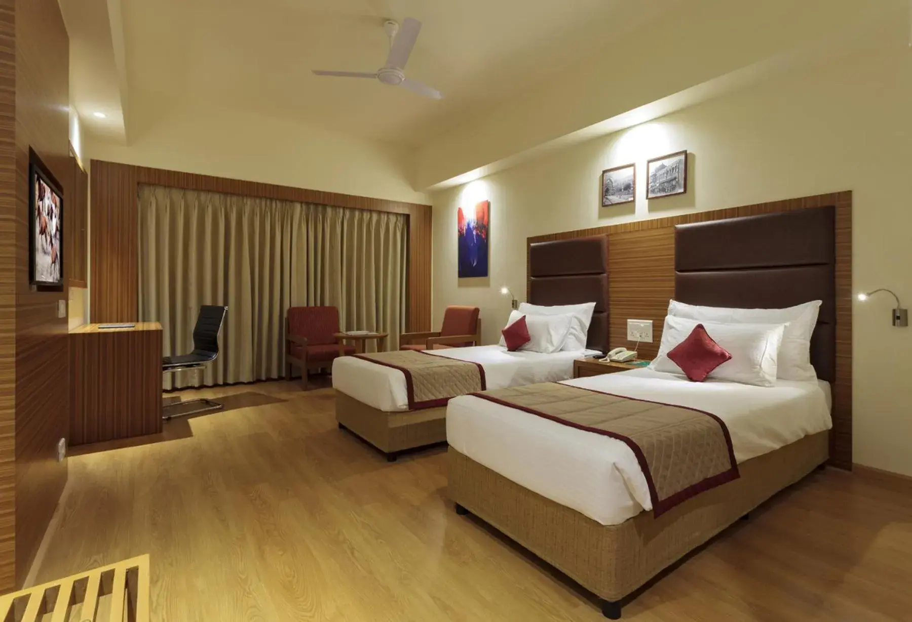 Executive Twin Room - single occupancy in Ramee Panchshil Executive Twin Room - single occupancy in Ramee Panchshil