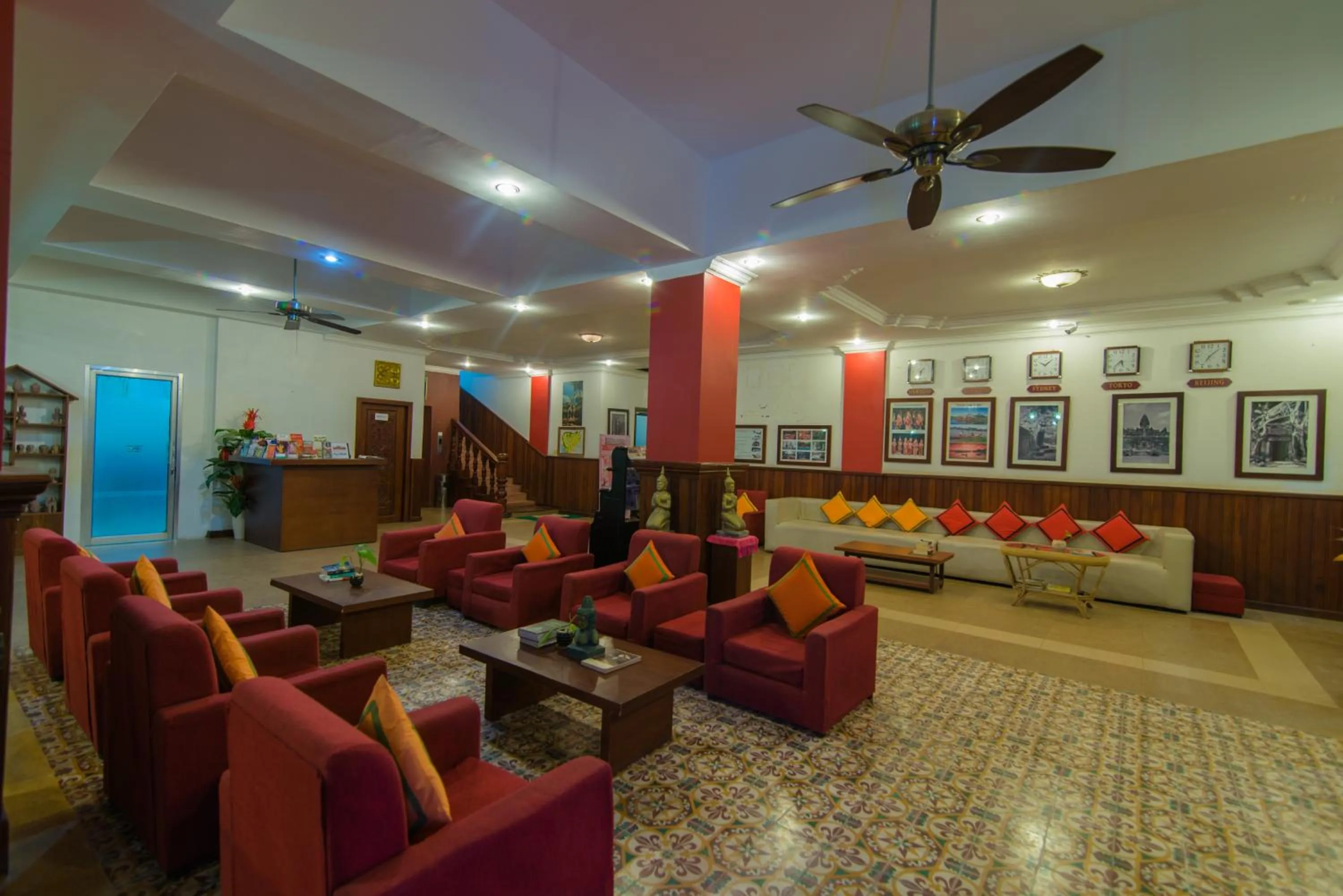 Lobby or reception in Mekong Angkor Deluxe Hotel