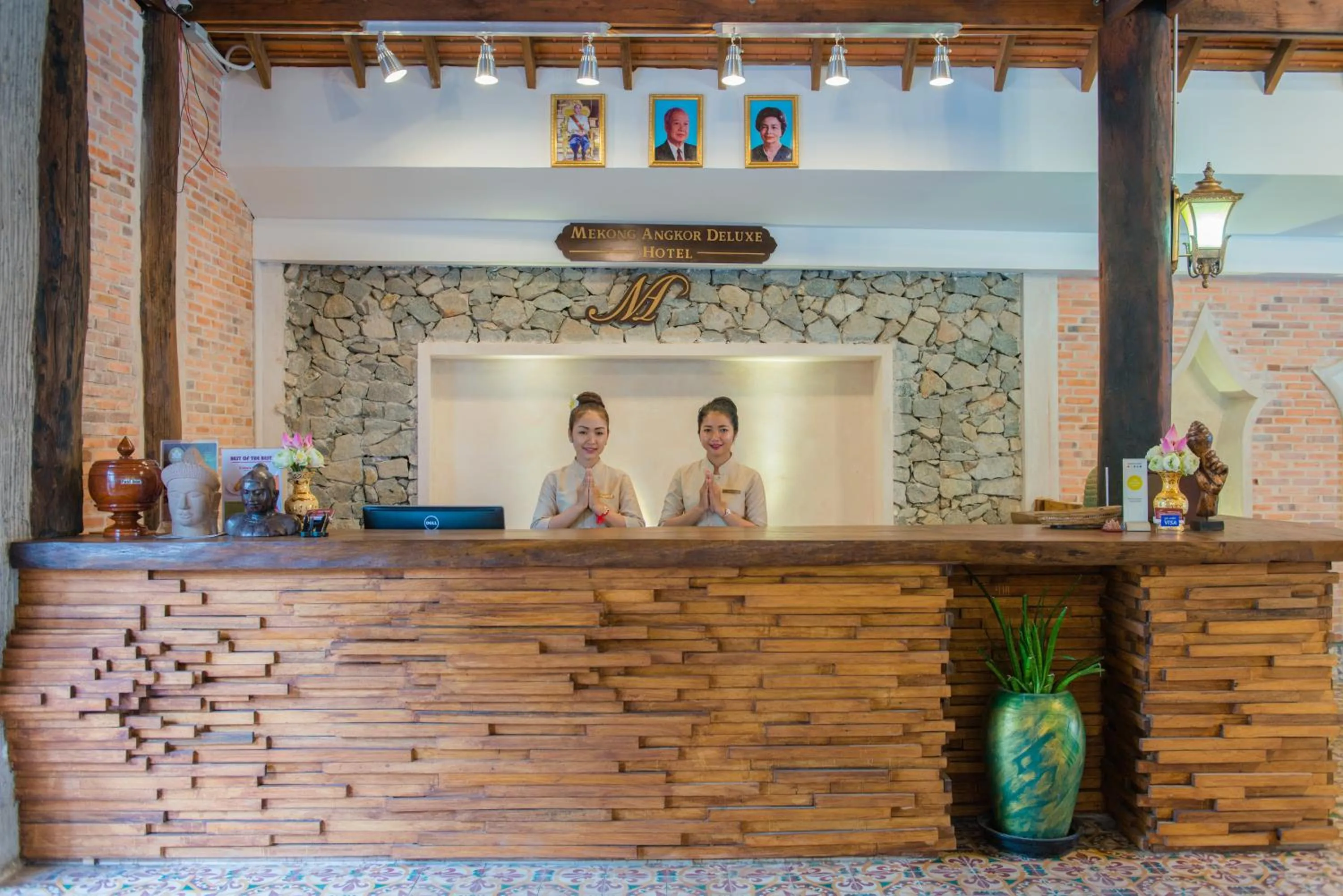 Lobby or reception in Mekong Angkor Deluxe Hotel