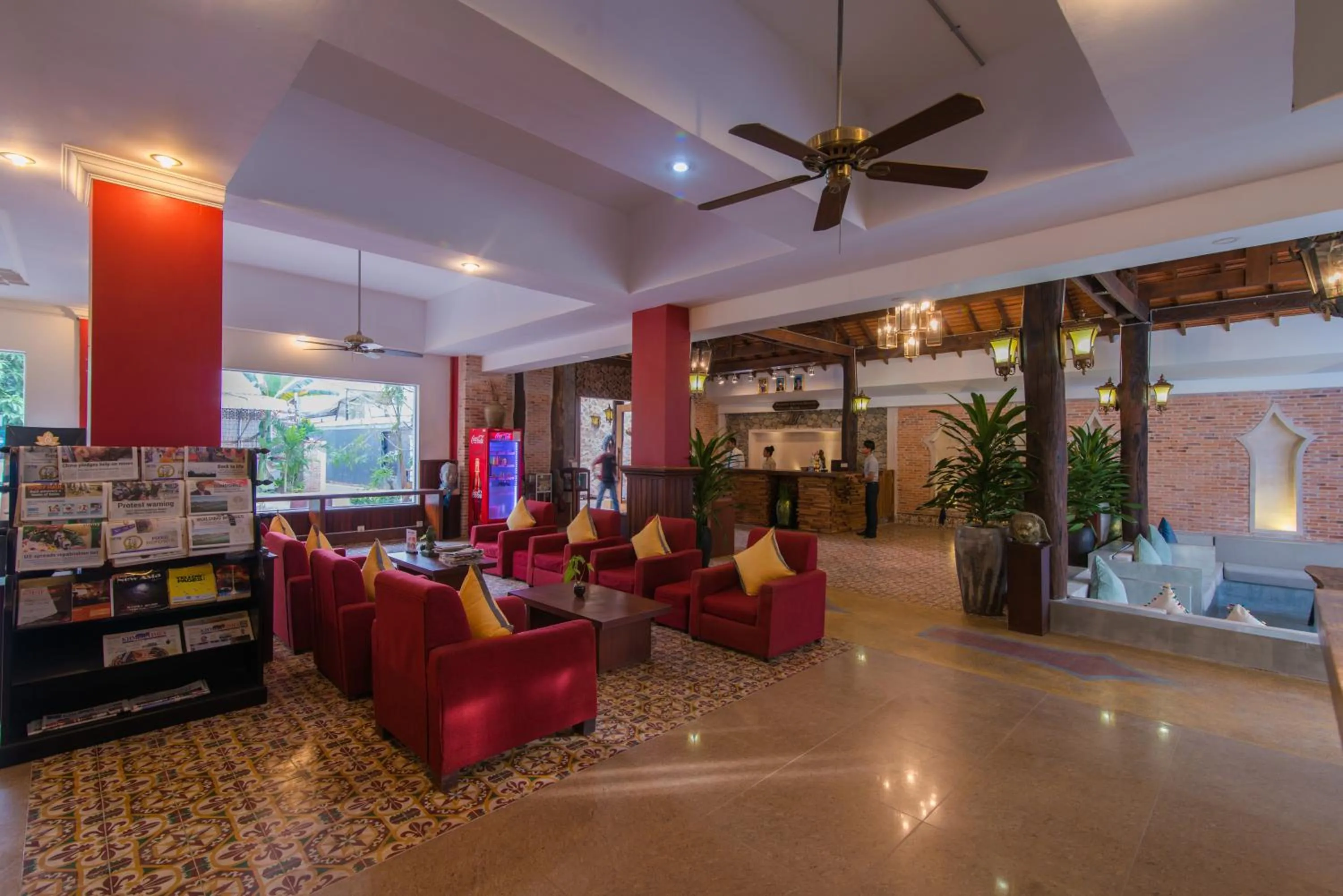 Lobby or reception in Mekong Angkor Deluxe Hotel