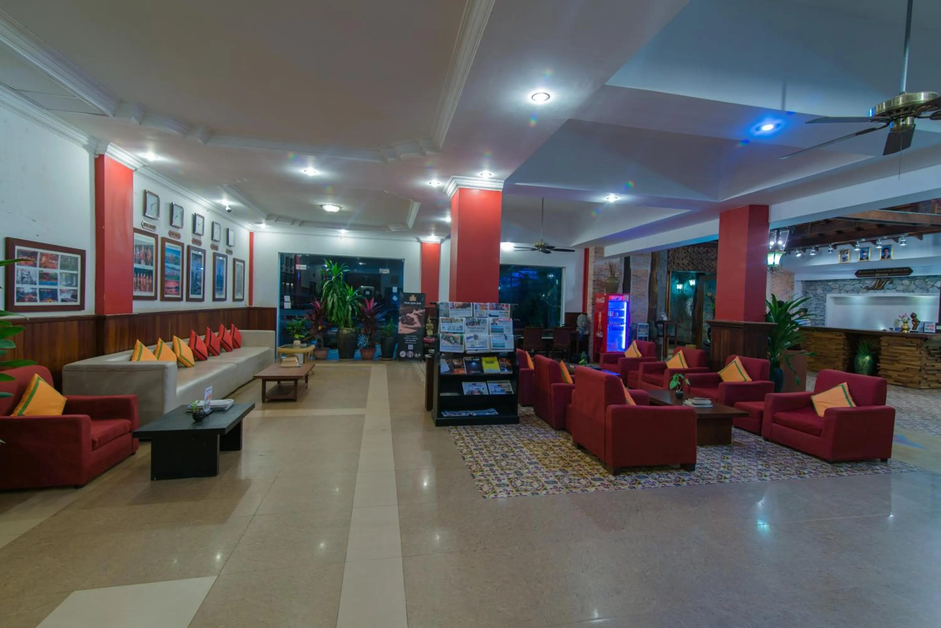 Lobby or reception in Mekong Angkor Deluxe Hotel