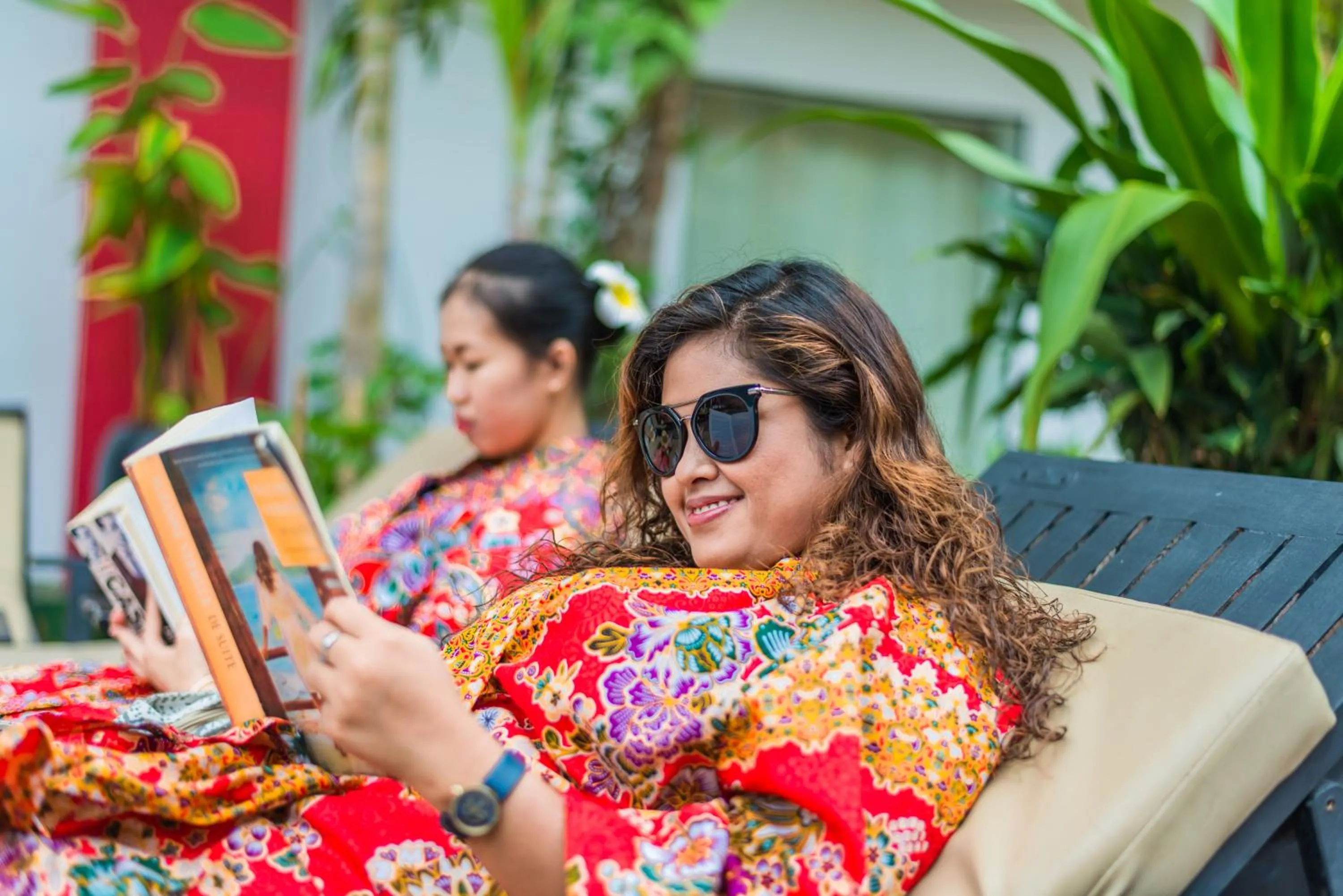 Pool view in Mekong Angkor Deluxe Hotel